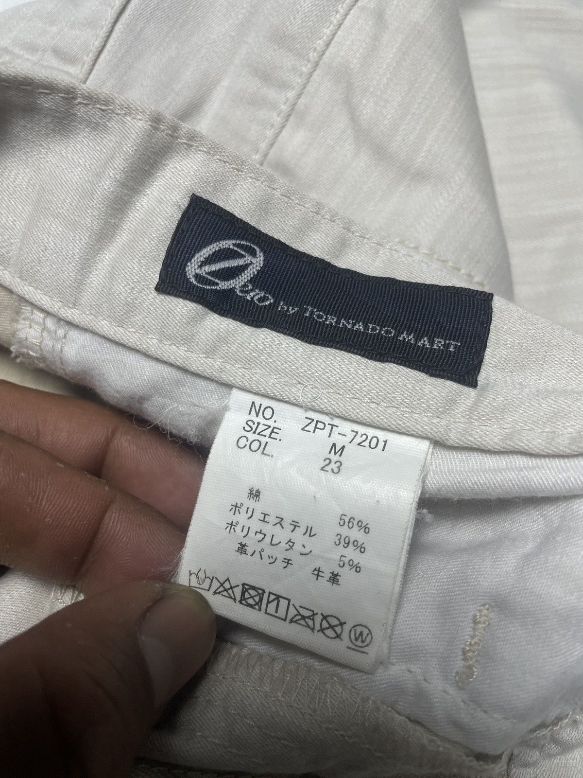 Tornado Mart 2000’s Zero By Tornado Mart - Dirty Lowrise Pants Size US 31 - 3 Thumbnail