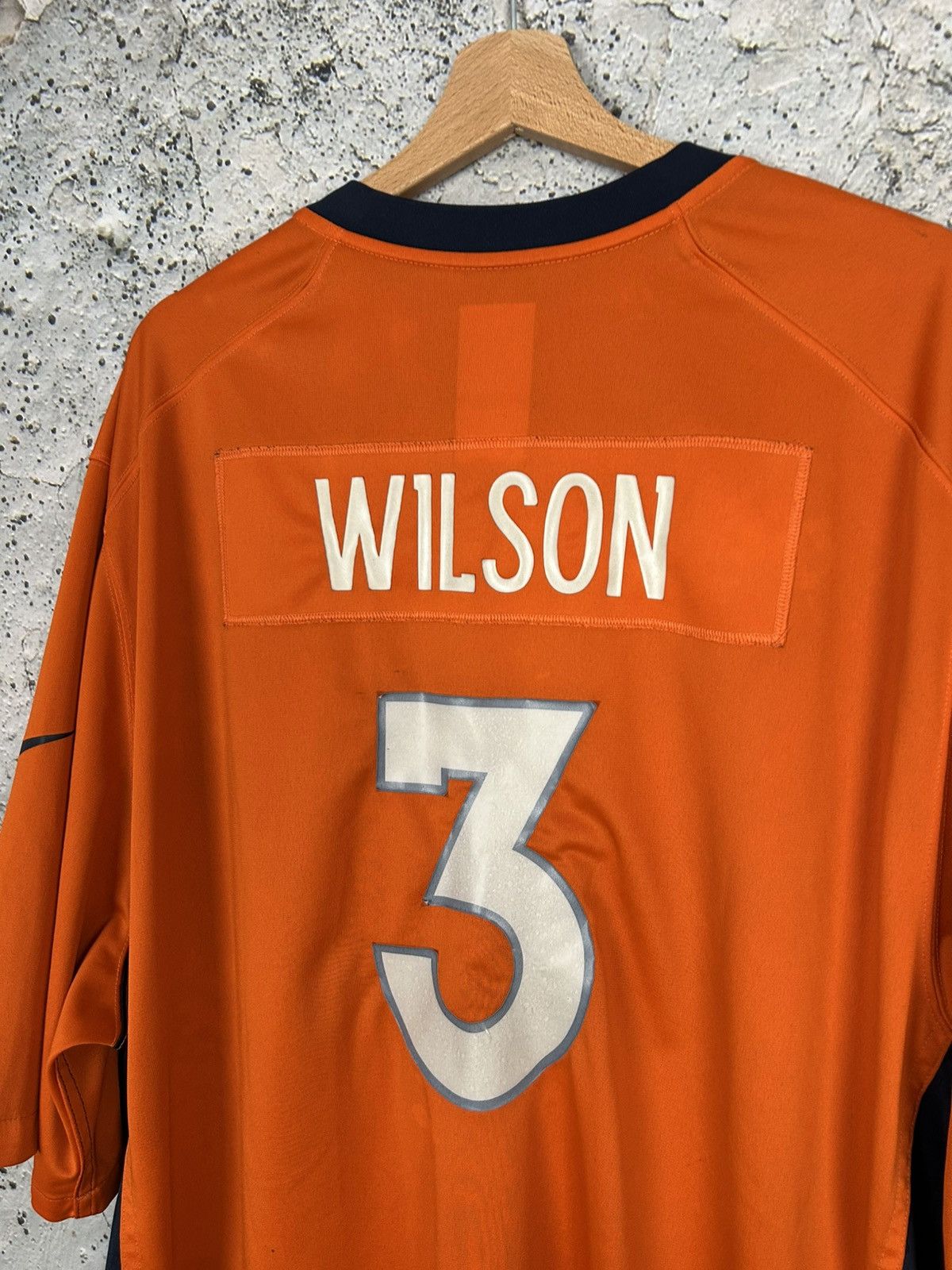 Nike Vintage Nike Denver Broncos Wilson Baggy Oversized Jersey Size US XXL / EU 58 / 5 - 6 Thumbnail