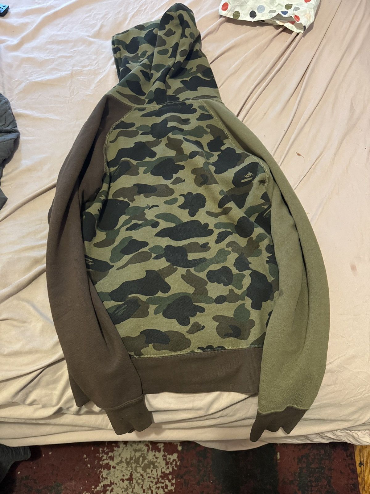 Bape Bape Camo Zip Up Hoodie Size US M / EU 48-50 / 2 - 2 Thumbnail