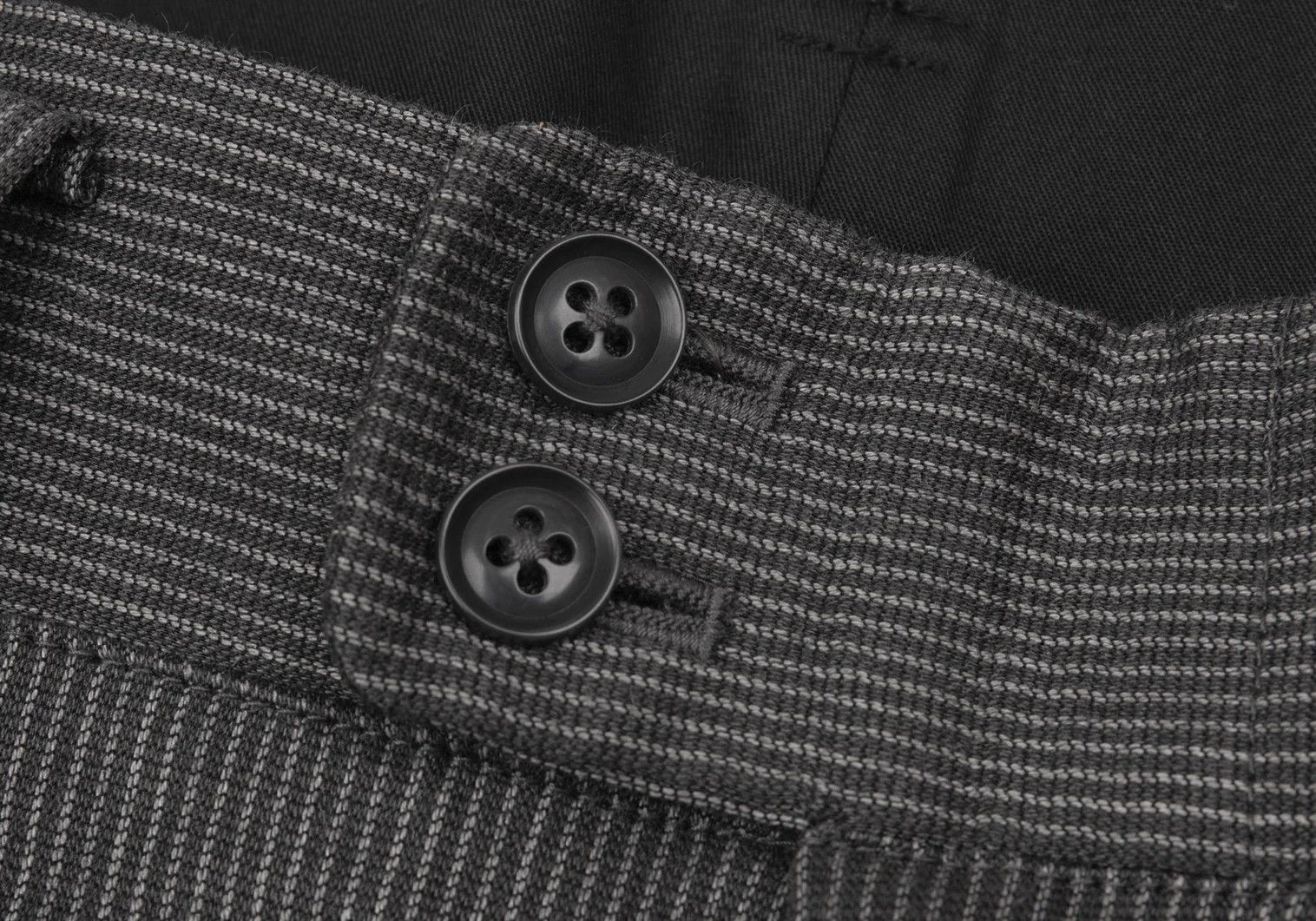 Yohji Yamamoto Yohji Yamamoto Linen Blend Stripe Trousers Gray Size US 32 / EU 48 - 3 Thumbnail