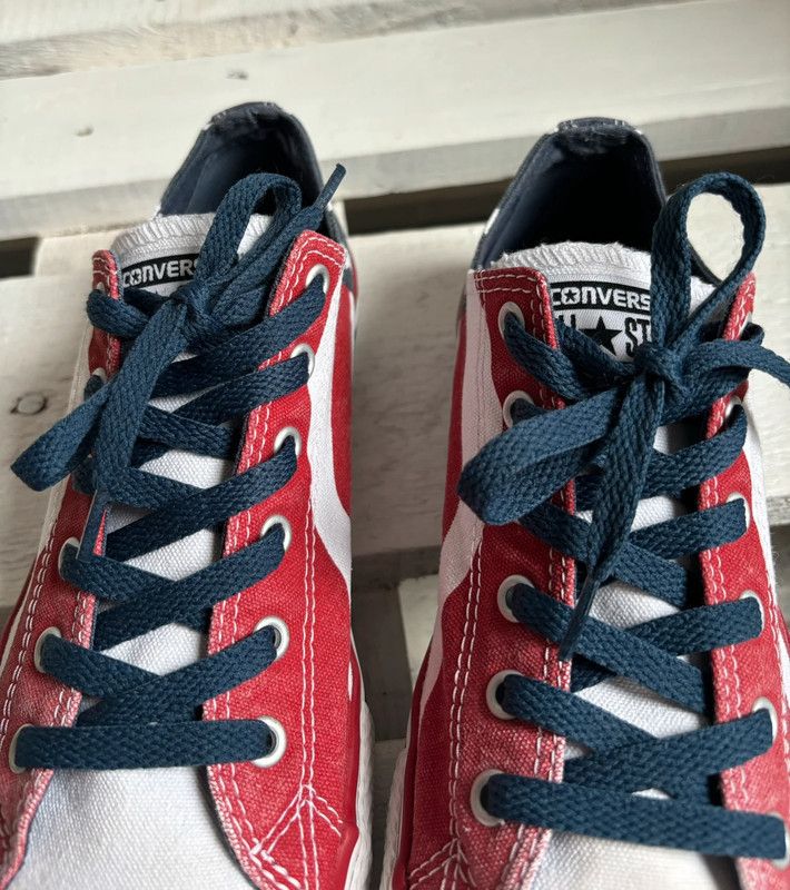 Converse Converse all star USA flag vintage 90's Size US 6 / IT 36 - 5 Thumbnail