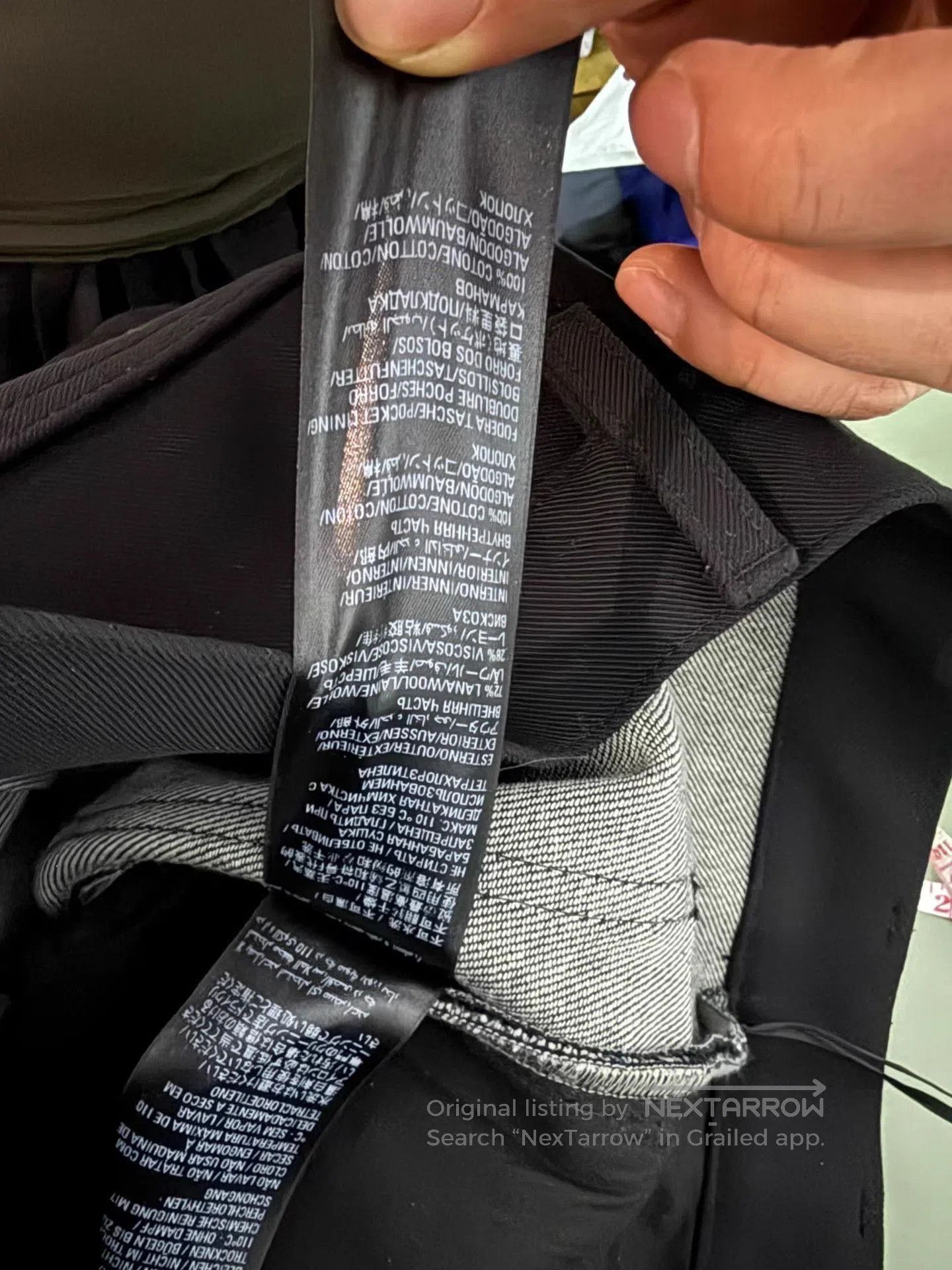 Balenciaga Black Casual Straight. Size US 30 / EU 46 - 3 Thumbnail