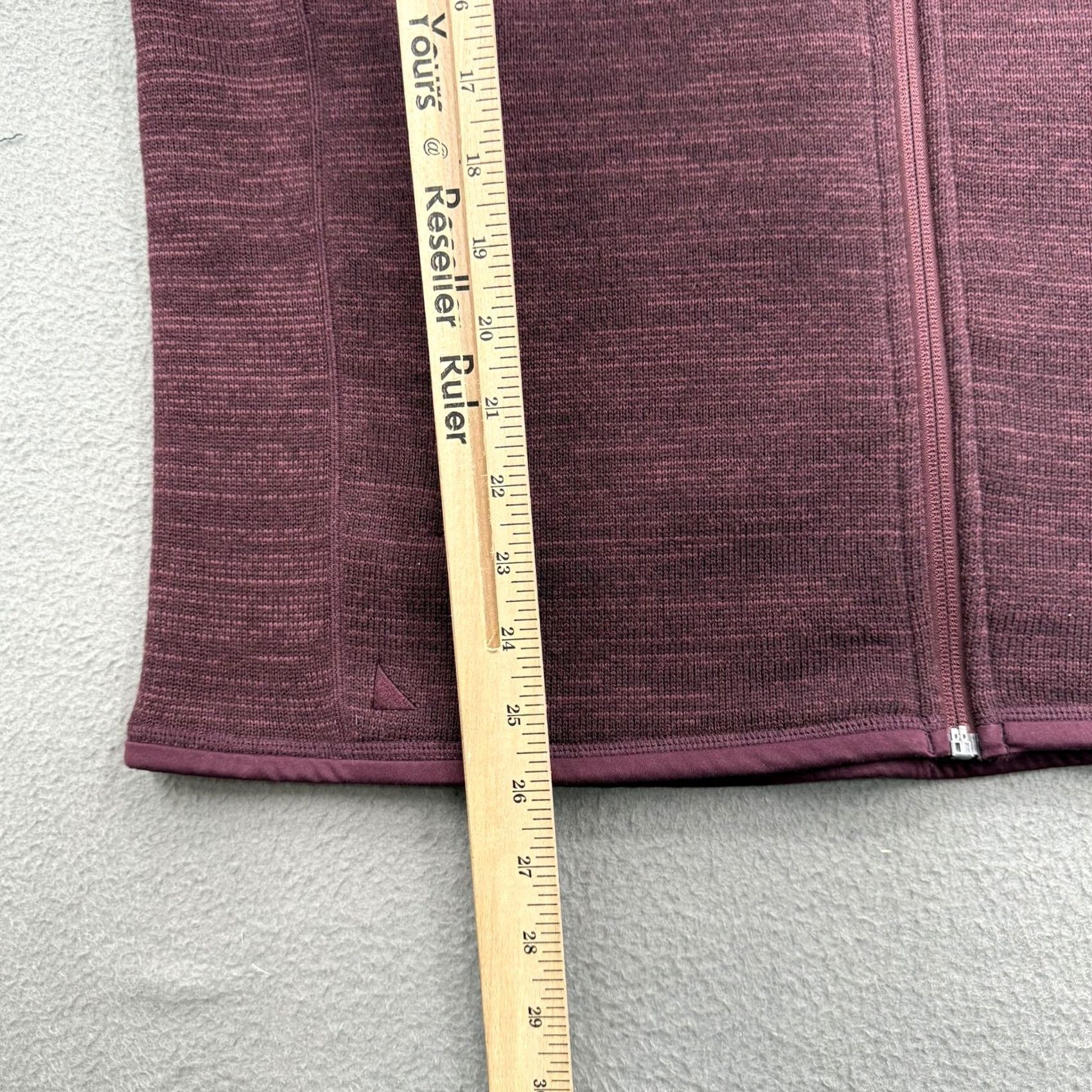 UNTUCKit UNTUCKit Kezoh Jacket Mens L Purple Full Zip Fleece Polyester Casual Size US L / EU 52-54 / 3 - 5 Thumbnail
