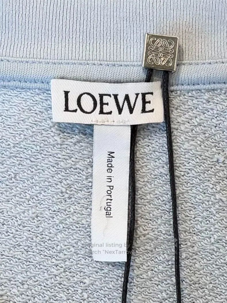 Loewe Loewe Sky Blue Embroidered Sweatshirt Size M / US 6-8 / IT 42-44 - 7 Thumbnail