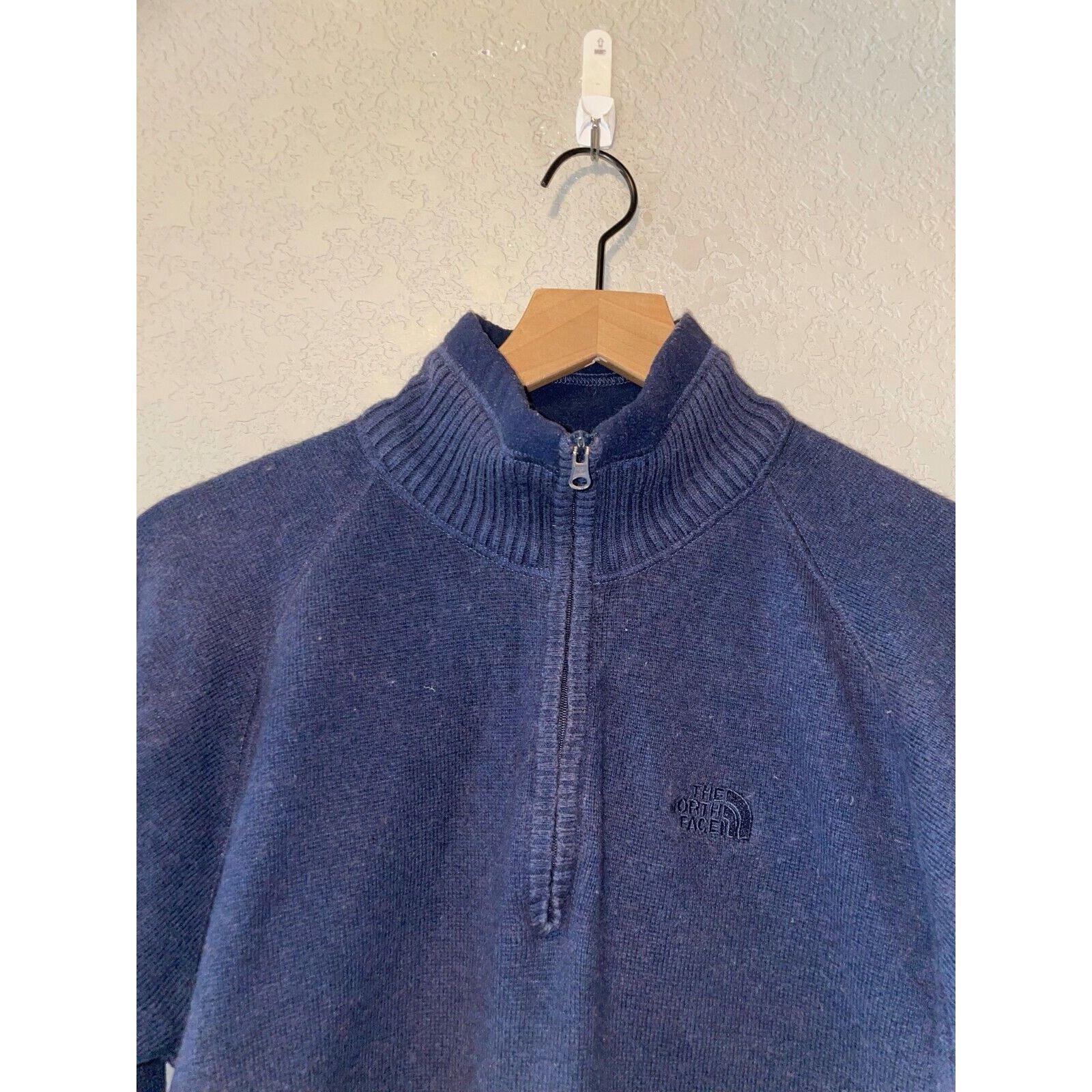 The North Face Y2K TNF The North Face Quarter Zip Blue Sweater 2000s M Size US M / EU 48-50 / 2 - 3 Thumbnail