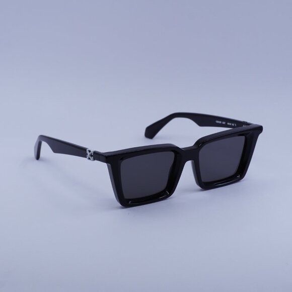 Off-White Off-White OERI13U DALTON 1007 Sunglasses Shiny Black Square Size ONE SIZE - 5 Thumbnail