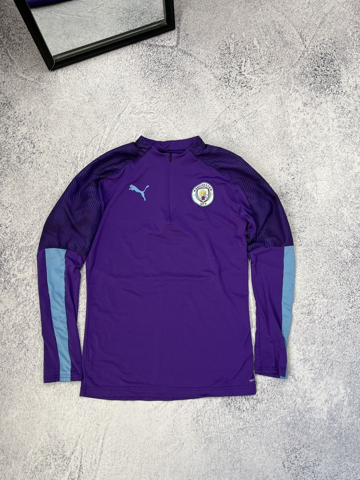 Puma Manchester City Puma Soccer Jersey Training Top Shirt Size US S / EU 44-46 / 1 - 1 Thumbnail