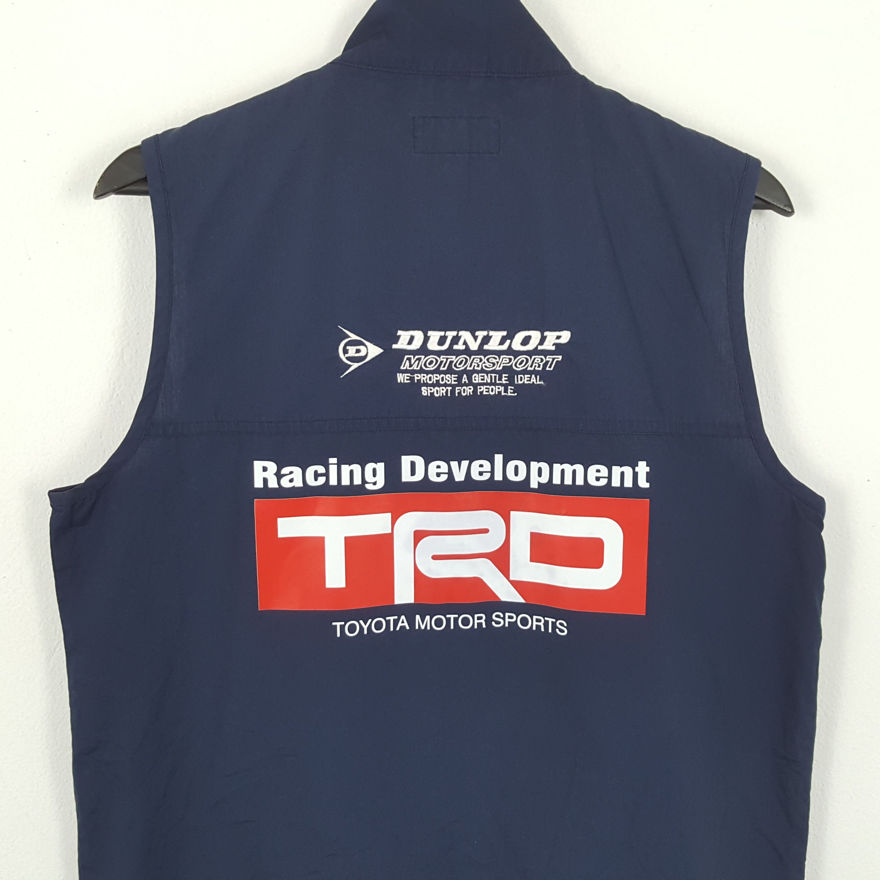 Dunlop × Vintage DUNLOP X Custom TRD TOYOTA MOTORSPORTS Vest Size US S / EU 44-46 / 1 - 3 Thumbnail