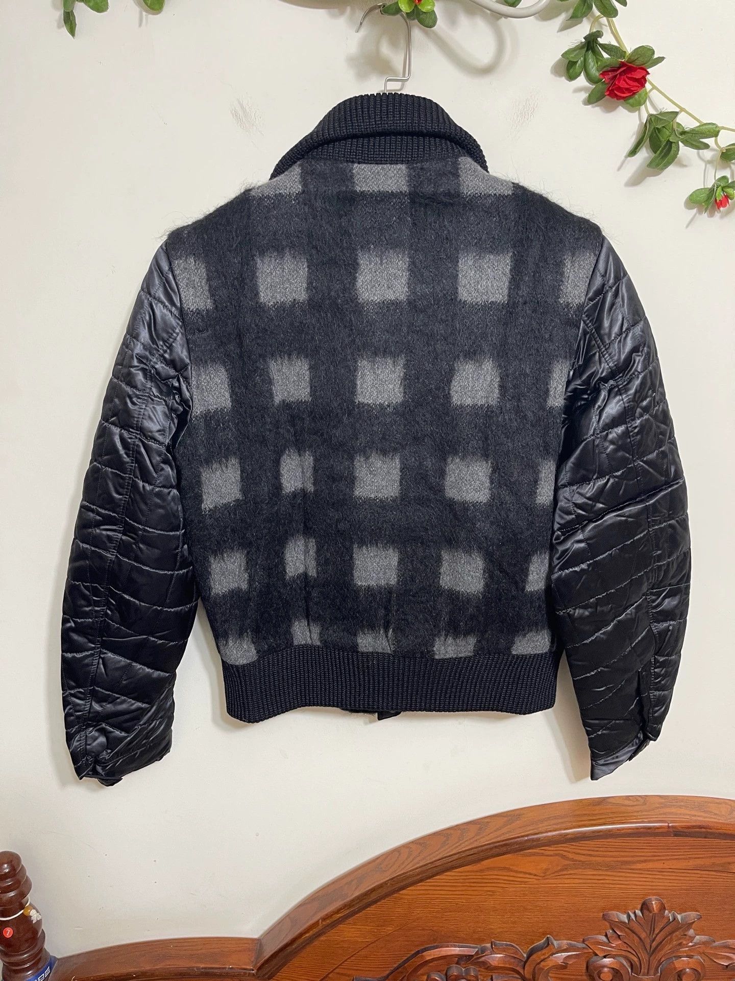 Viktor & Rolf Multi Check Pattern Quilted Sleeve er Jacket M Size US XXS / EU 40 - 2 Thumbnail