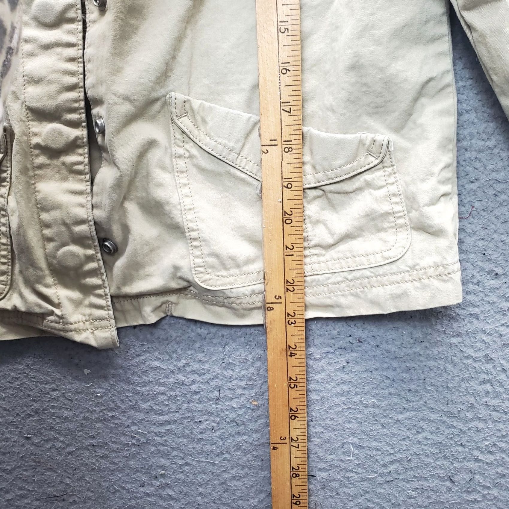 Levi's VINTAGE Levi's Jacket Womens Large Brown Collared Snap Front Windbreaker Utility Size L / US 10 / IT 46 - 3 Thumbnail