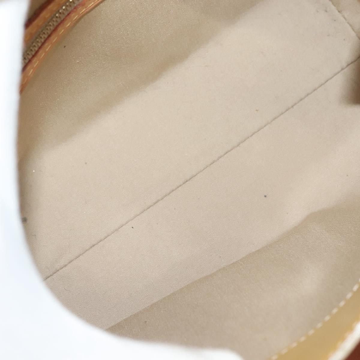 Louis Vuitton LOUIS VUITTON Monogram Vernis Reade PM Hand Bag Beige M91334 Size ONE SIZE - 11 Thumbnail