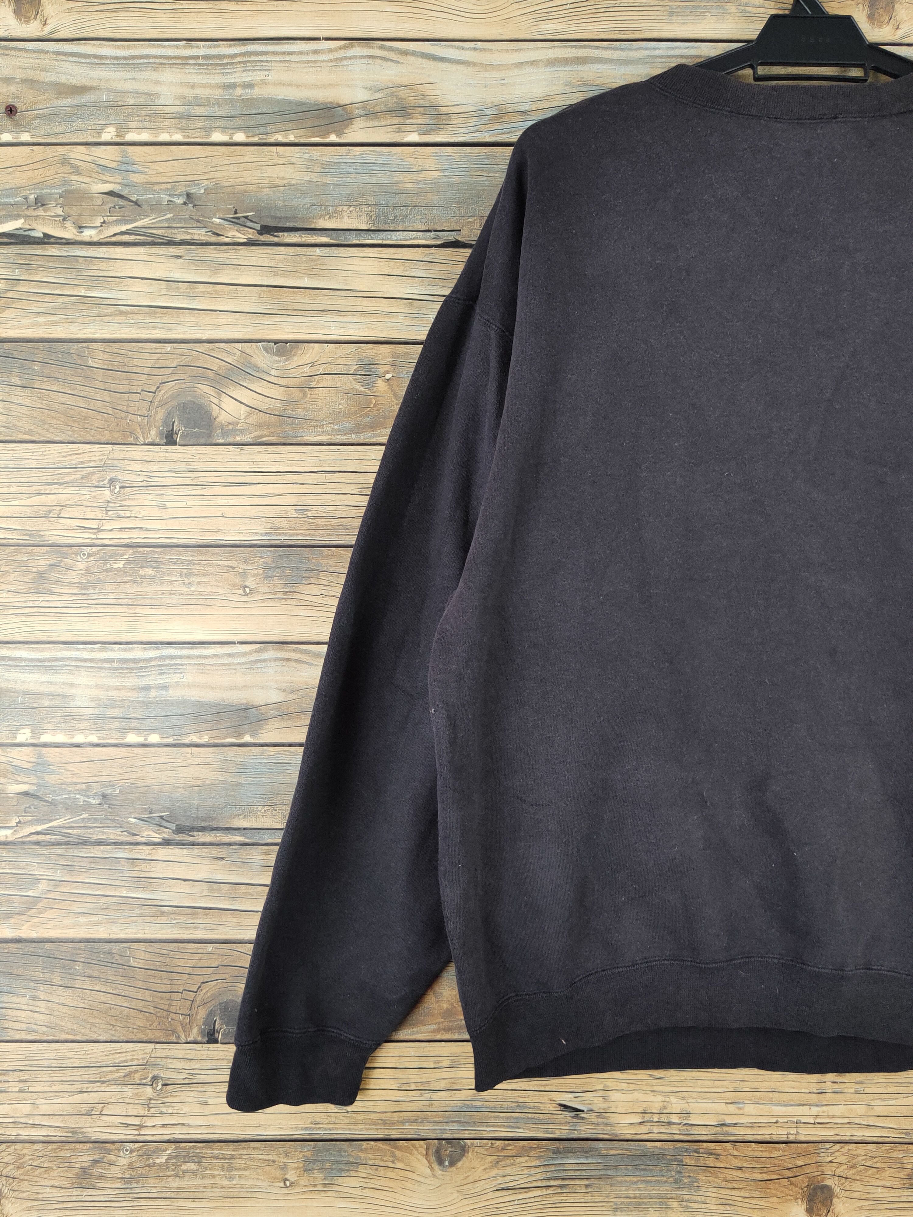 Zoo York DL Zoo York Black Faded vintage Sweatshirts #545 Size US L / EU 52-54 / 3 - 8 Thumbnail