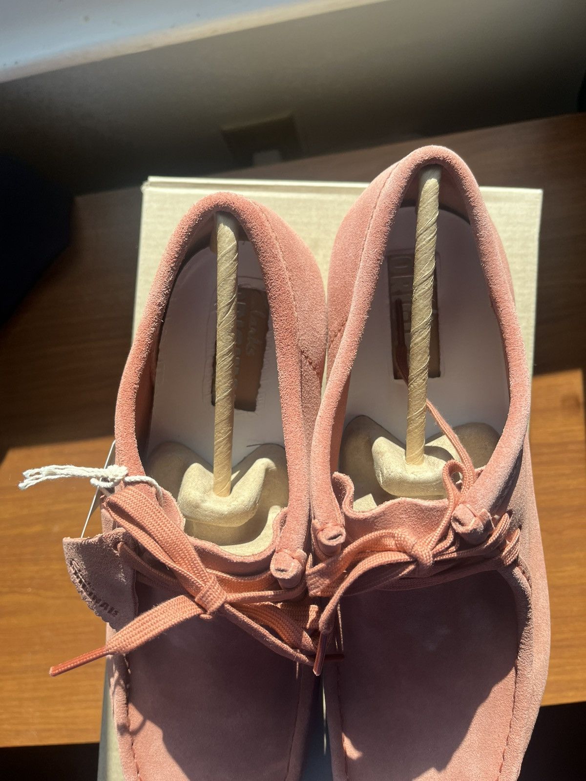 Clarks WALLABEE TERRACOTTA SUEDE Size US 9 / EU 42 - 7 Thumbnail