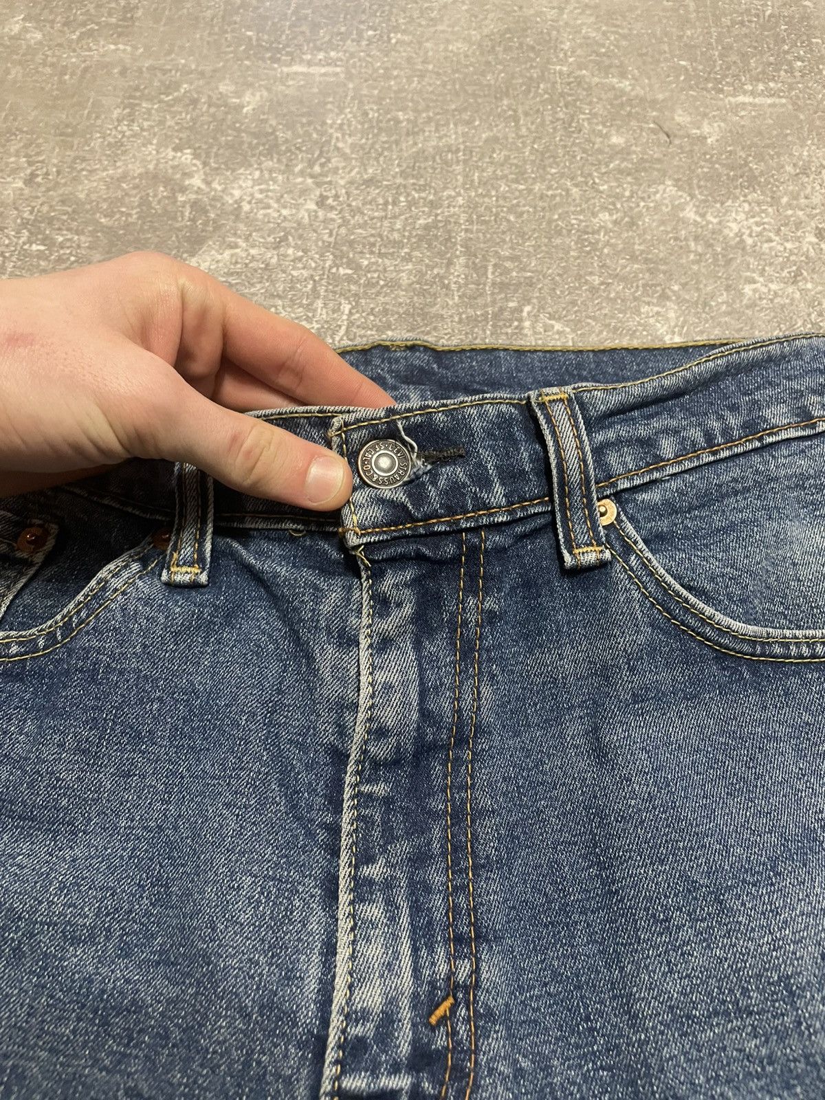 Levi's Vintage Levis 505 Blue Denim Jeans 34 Size Size US 34 / EU 50 - 17 Thumbnail