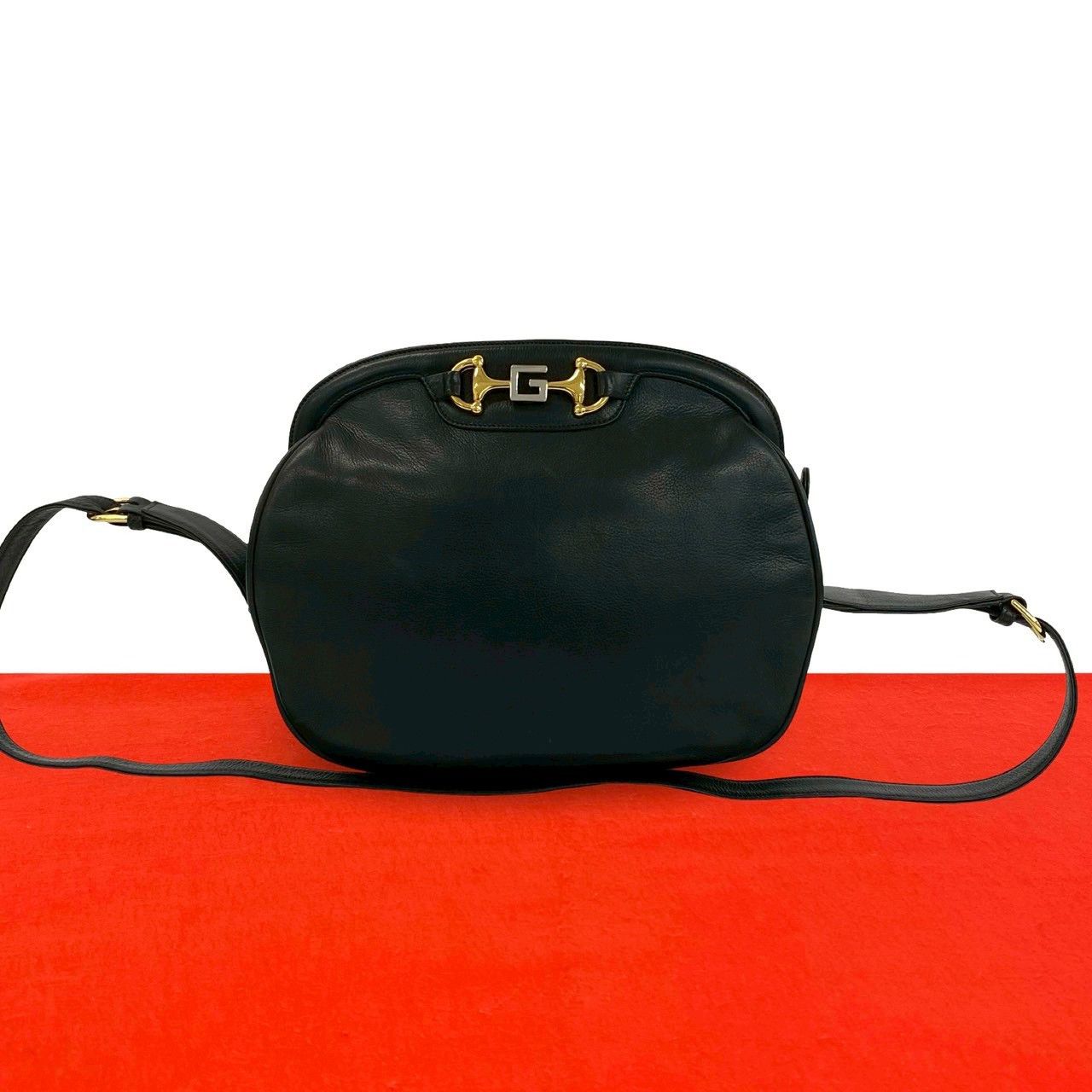 Gucci Gucci Gucci Leather Shoulder Bag Leather Shoulder Bag DUTY FREE for USA Size ONE SIZE - 1 Thumbnail