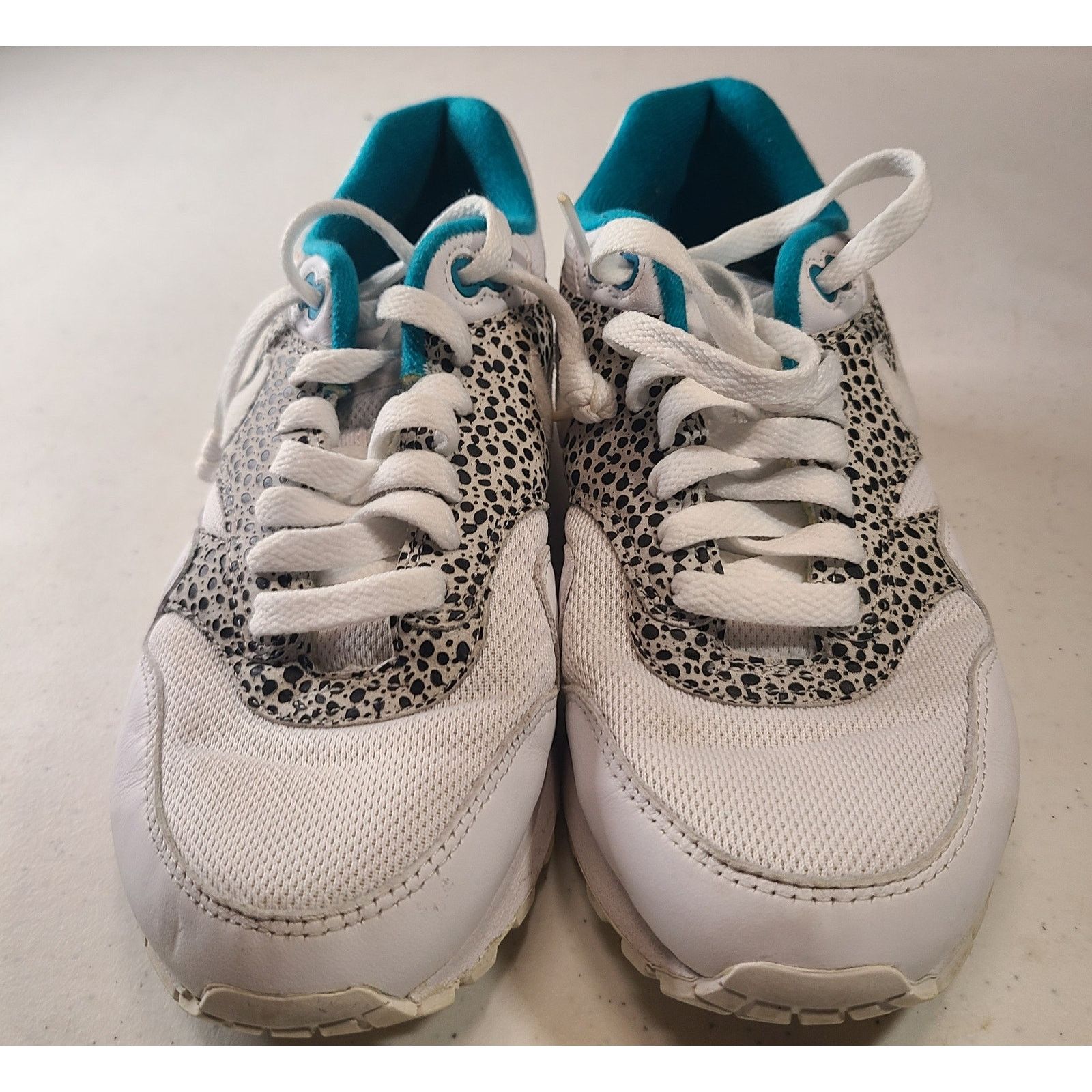 Nike Nike Air Max 1 Safari Pack White Glass Aqua Blue 6.5 RARE Size US 10 / IT 40 - 5 Thumbnail