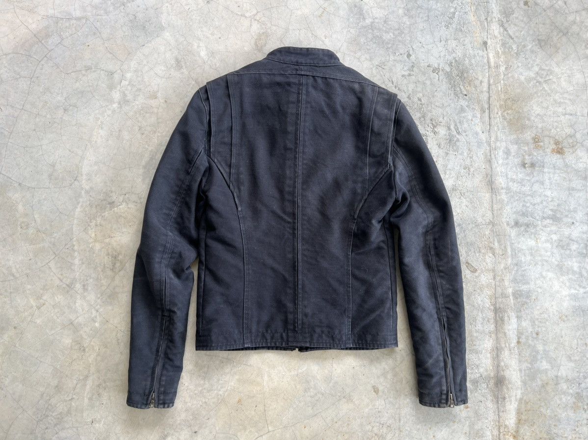 The Viridi-anne Archival The Viridi-anne Faded Black Cotton Moto Jacket Size US S / EU 44-46 / 1 - 12 Thumbnail