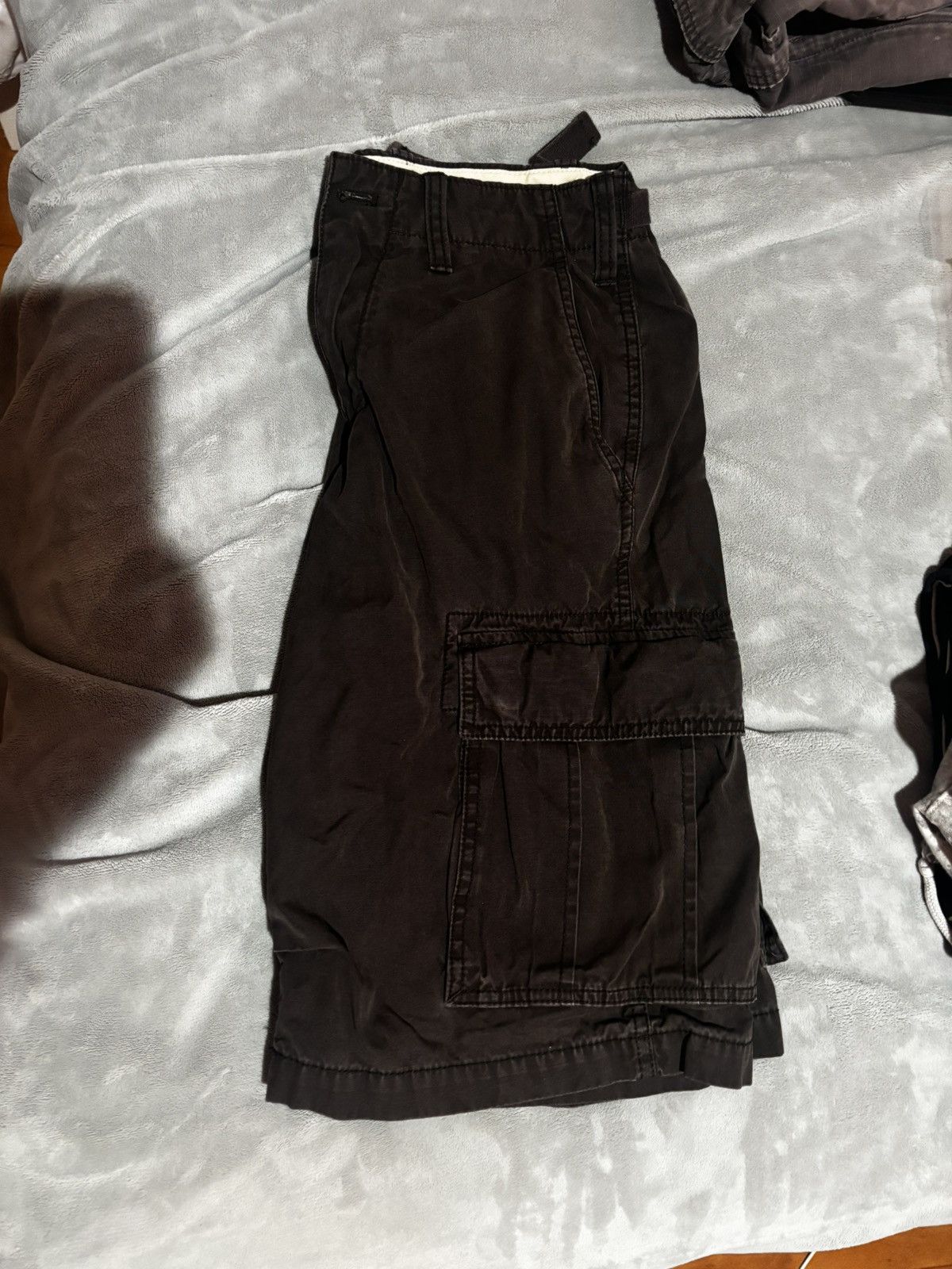 Gap Gap Grey Cargo Shorts Size US 29 - 1 Thumbnail