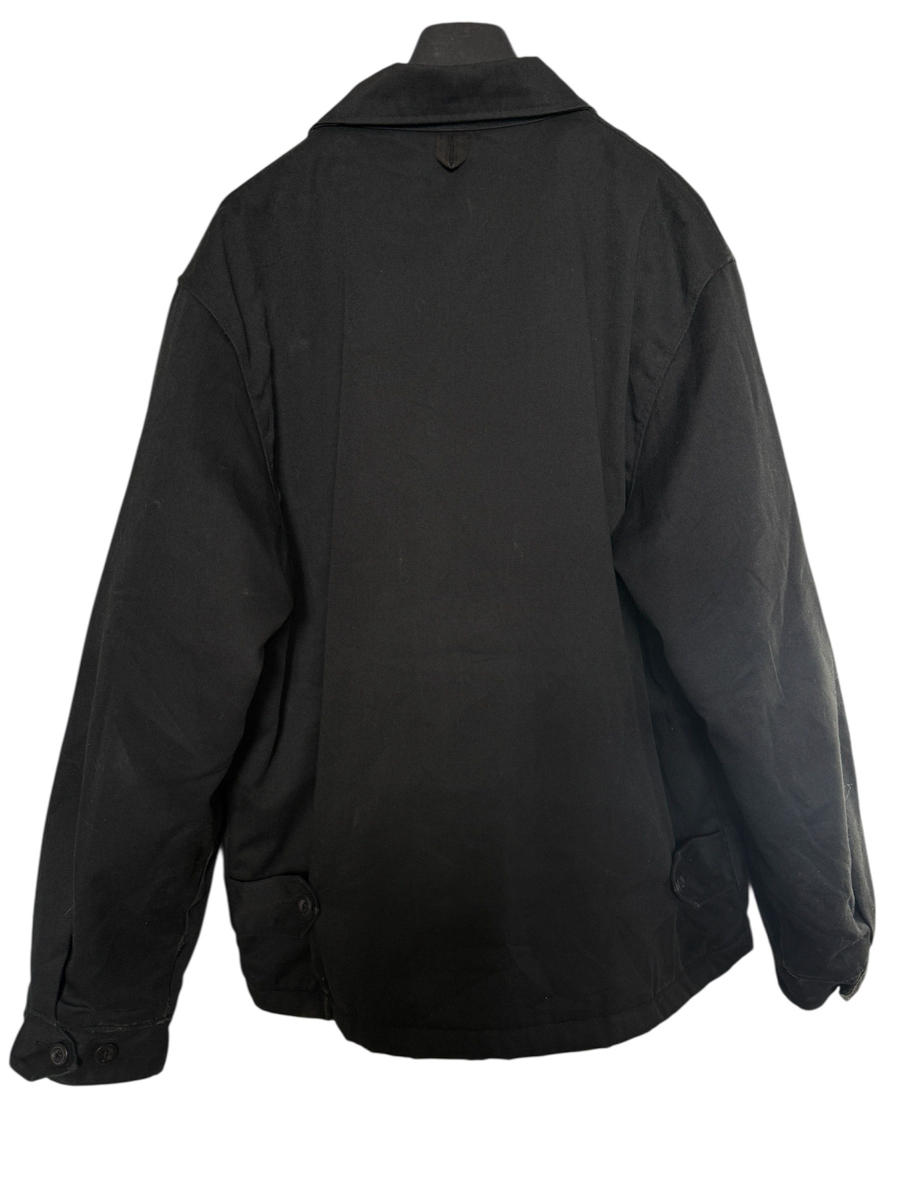 Carhartt worker jacket full black size L 52it
