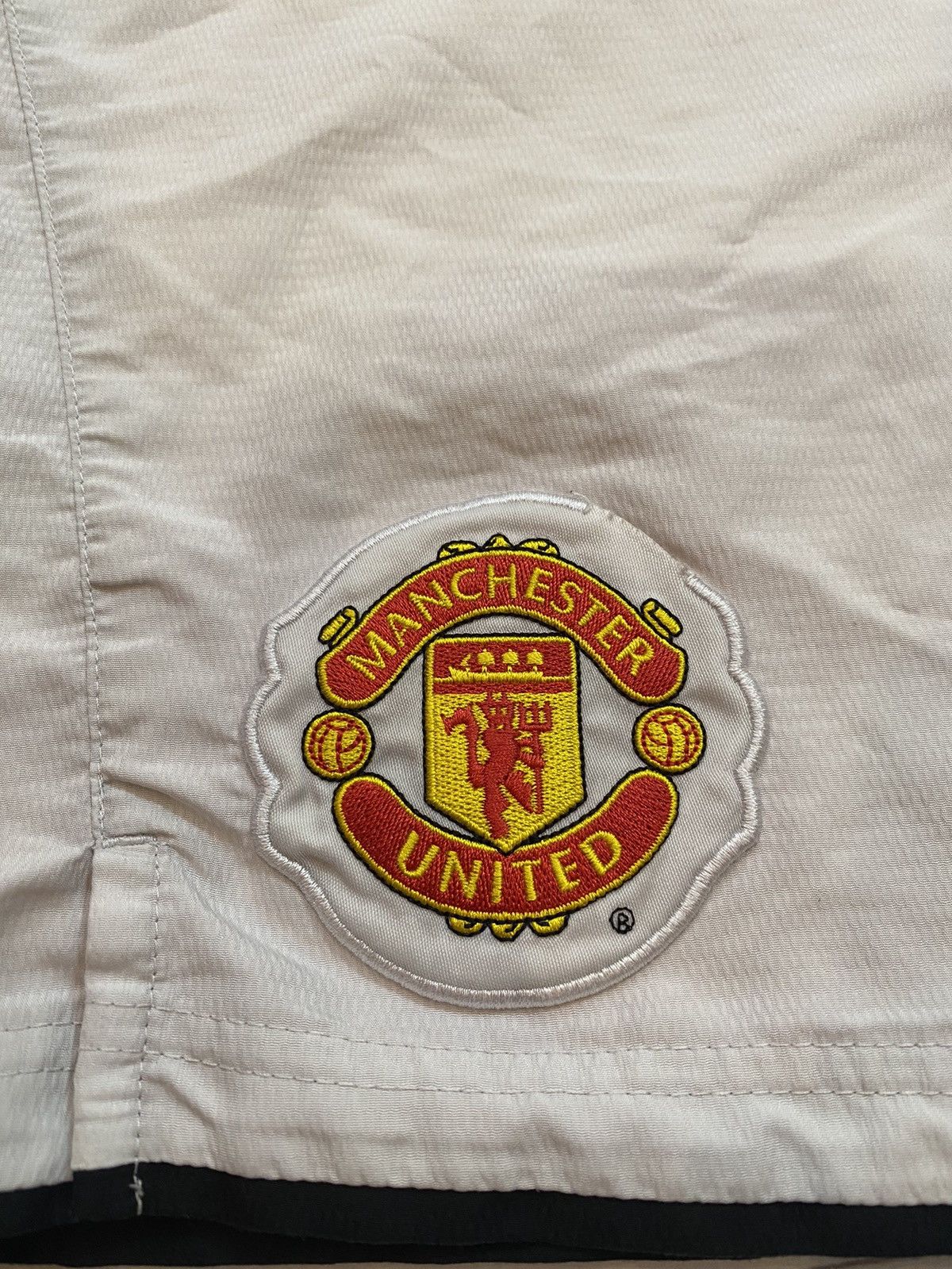Nike Vintage Manchester United soccer jester football y2k shorts Size US 34 / EU 50 - 8 Thumbnail