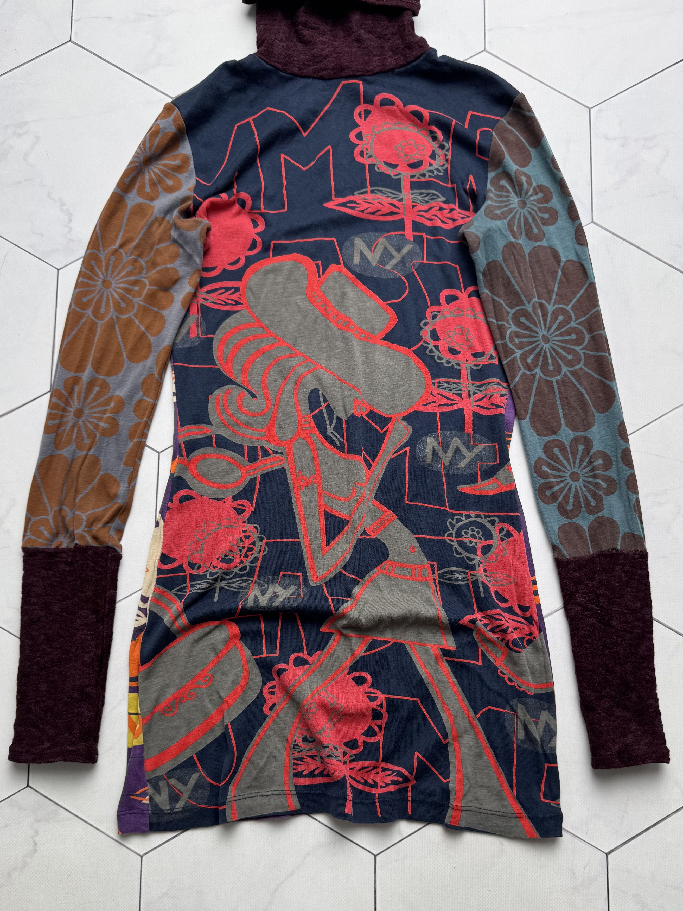 Custo Barcelona Custo Barcelona Vintage Dress With Long Sleeve (B550) Size XS / US 0-2 / IT 36-38 - 3 Thumbnail