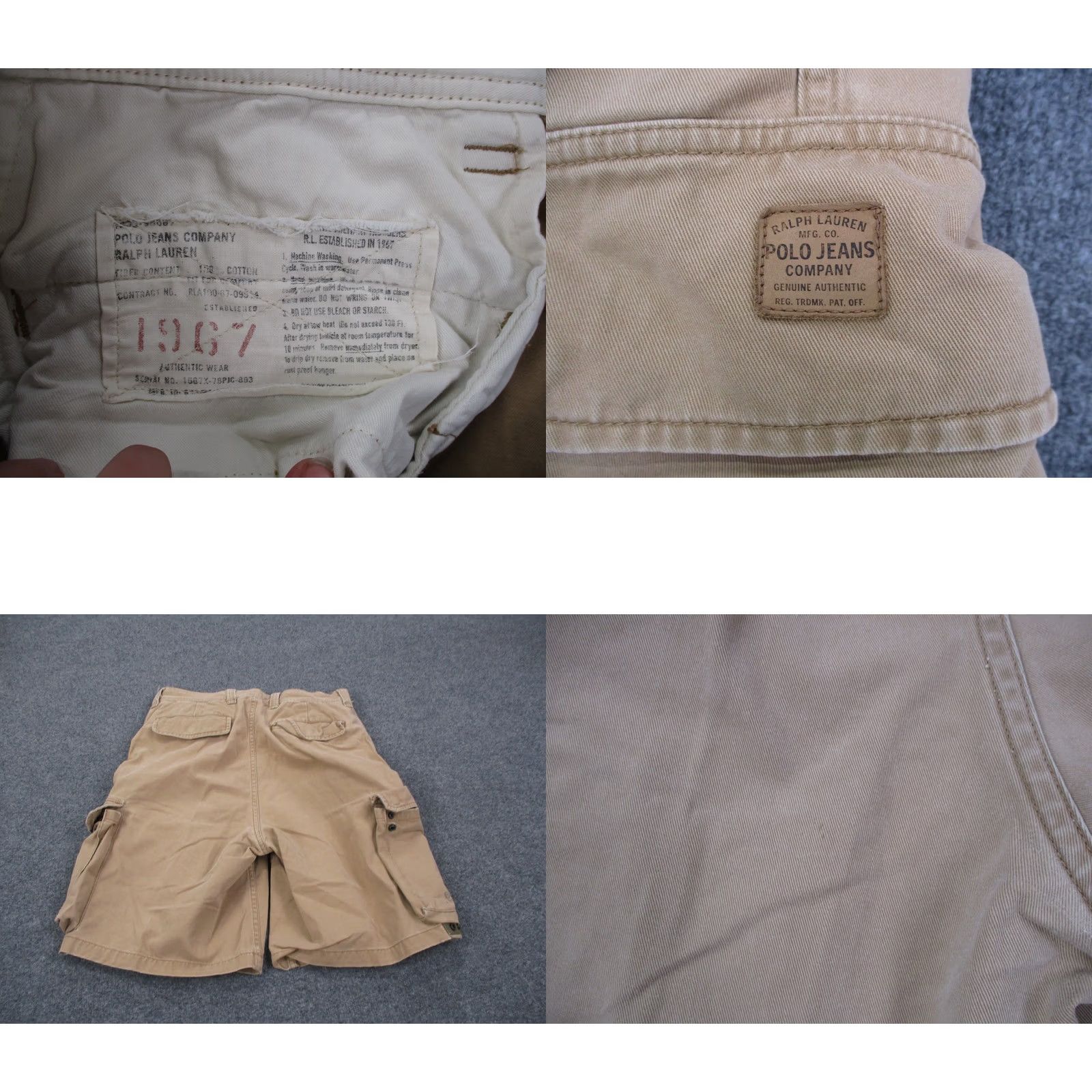 Polo Ralph Lauren Polo Ralph Lauren Shorts Cargo Mens 36 Beige 36 Cargo Shorts Polo Ralph Lauren Mens Casual Beigeless? Size US M / EU 48-50 / 2 - 8 Thumbnail