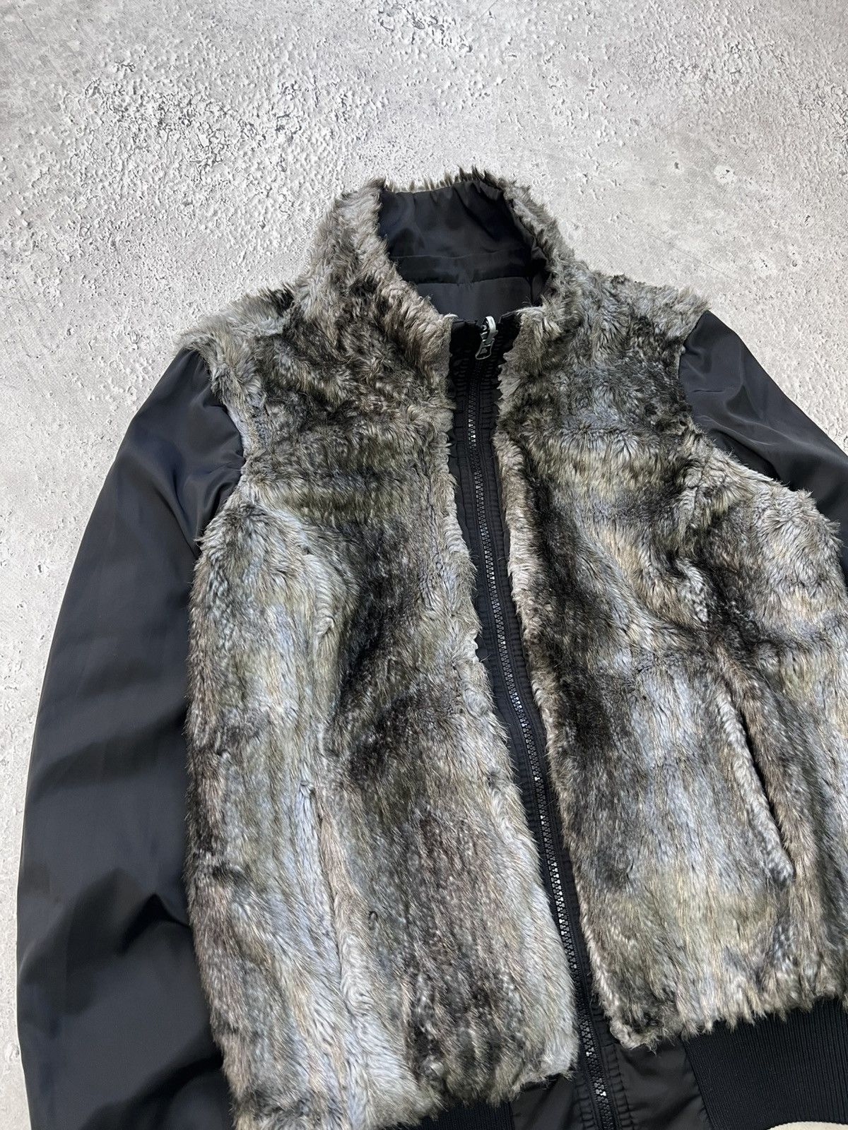 If Six Was Nine × Le Grande Bleu (L.G.B.) × Vintage HOOD COAT Vintage 70s Golden Fleece Bomber Military Jacket Size M / US 6-8 / IT 42-44 - 2 Thumbnail