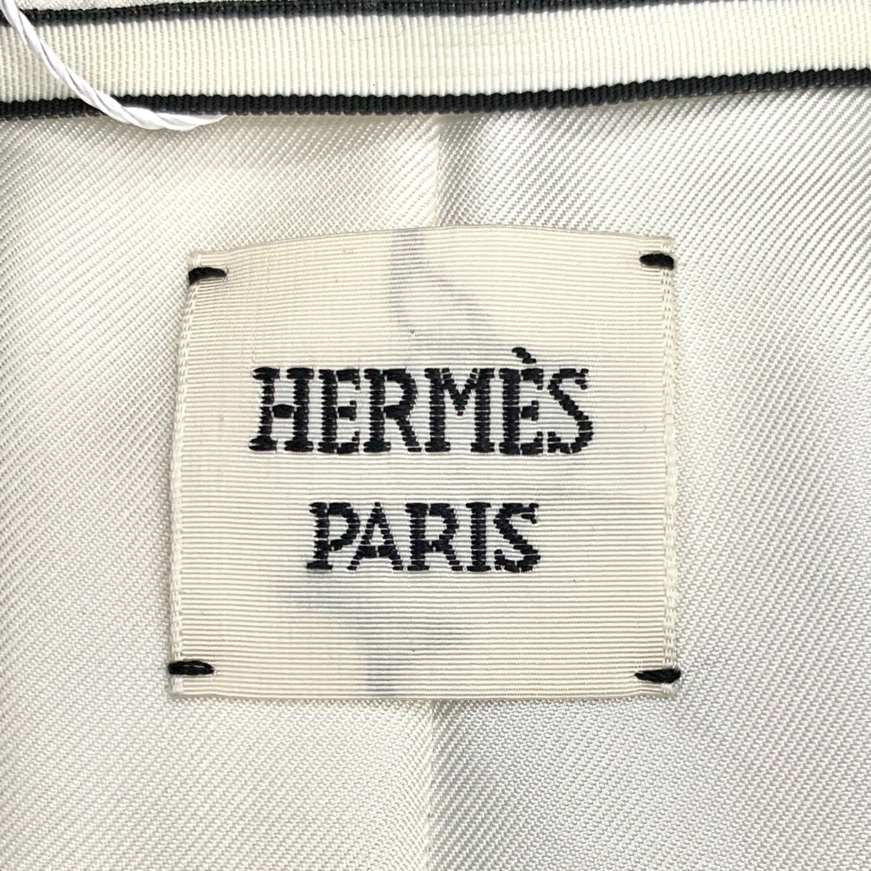 Hermes Hermès Paris Womens Graphic Pattern Jacket Size S Size XXS / US 00 / IT 34 - 6 Thumbnail