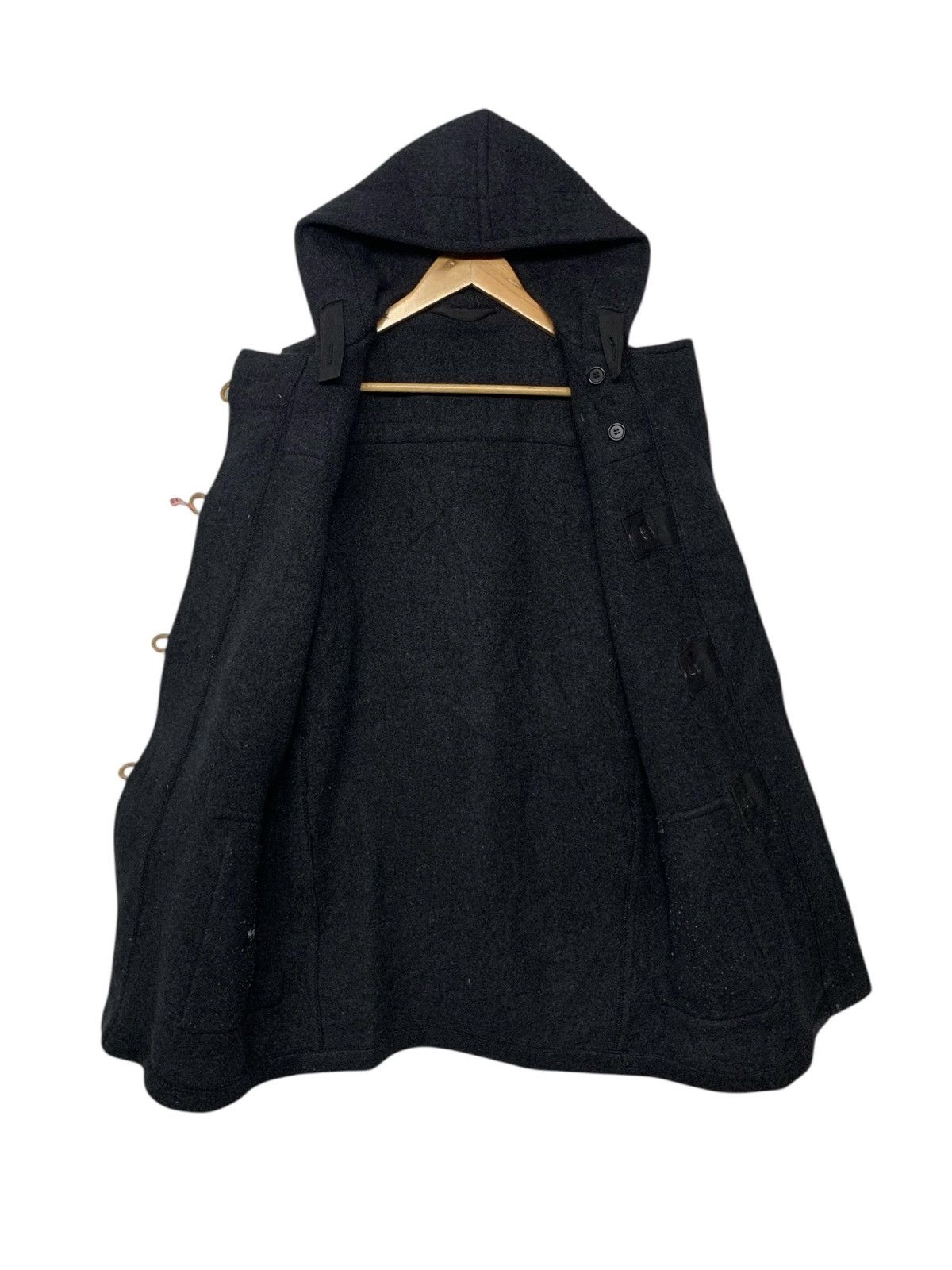 Margaret Howell Rare Margaret Howell Button Down Heavy Wool Jacket Hoodie Size US L / EU 52-54 / 3 - 3 Thumbnail