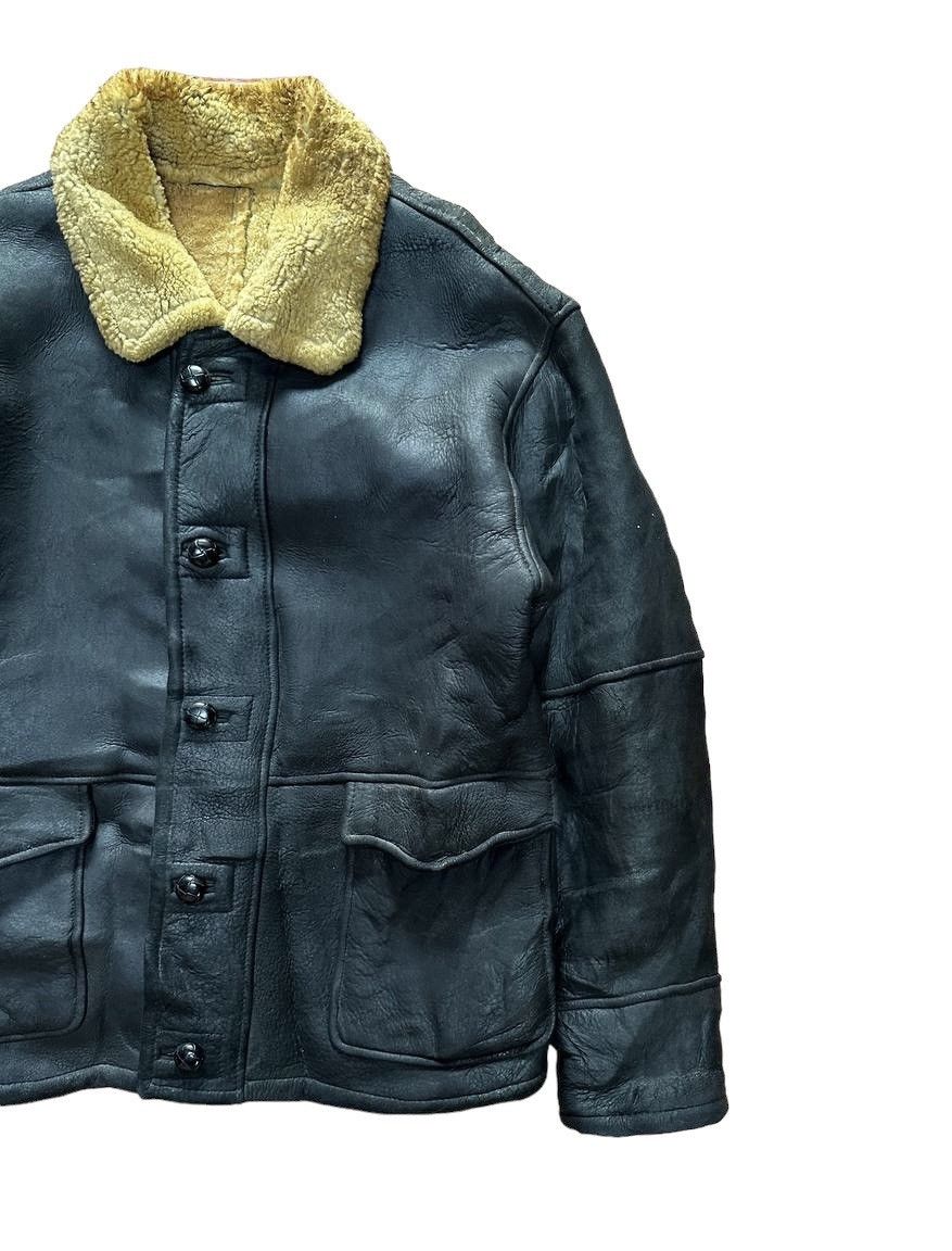 Vintage Roberto Massini Shearling Leather Jacket Size US M / EU 48-50 / 2 - 4 Thumbnail