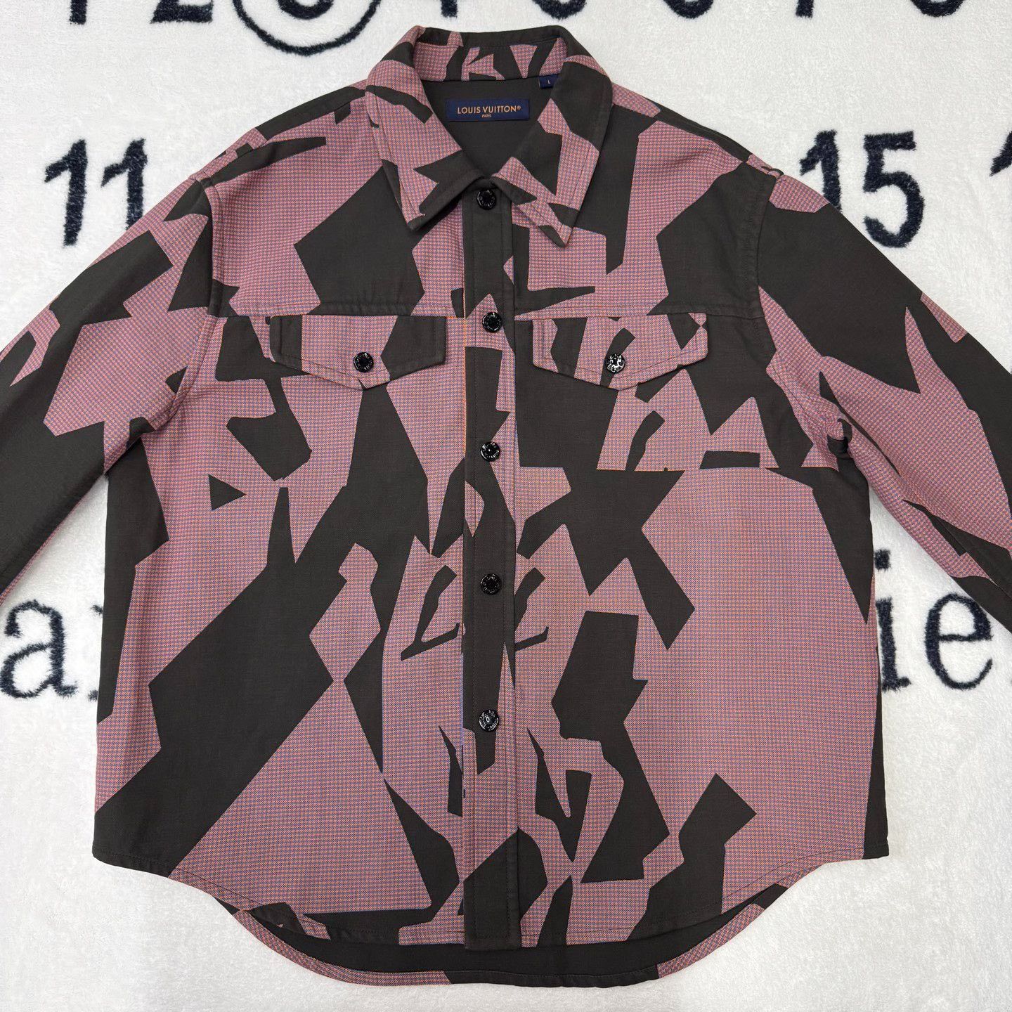 Louis Vuitton Louis Vuitton Printed Graphic Multi Light Jacket L Men Size US L / EU 52-54 / 3 - 1 Thumbnail