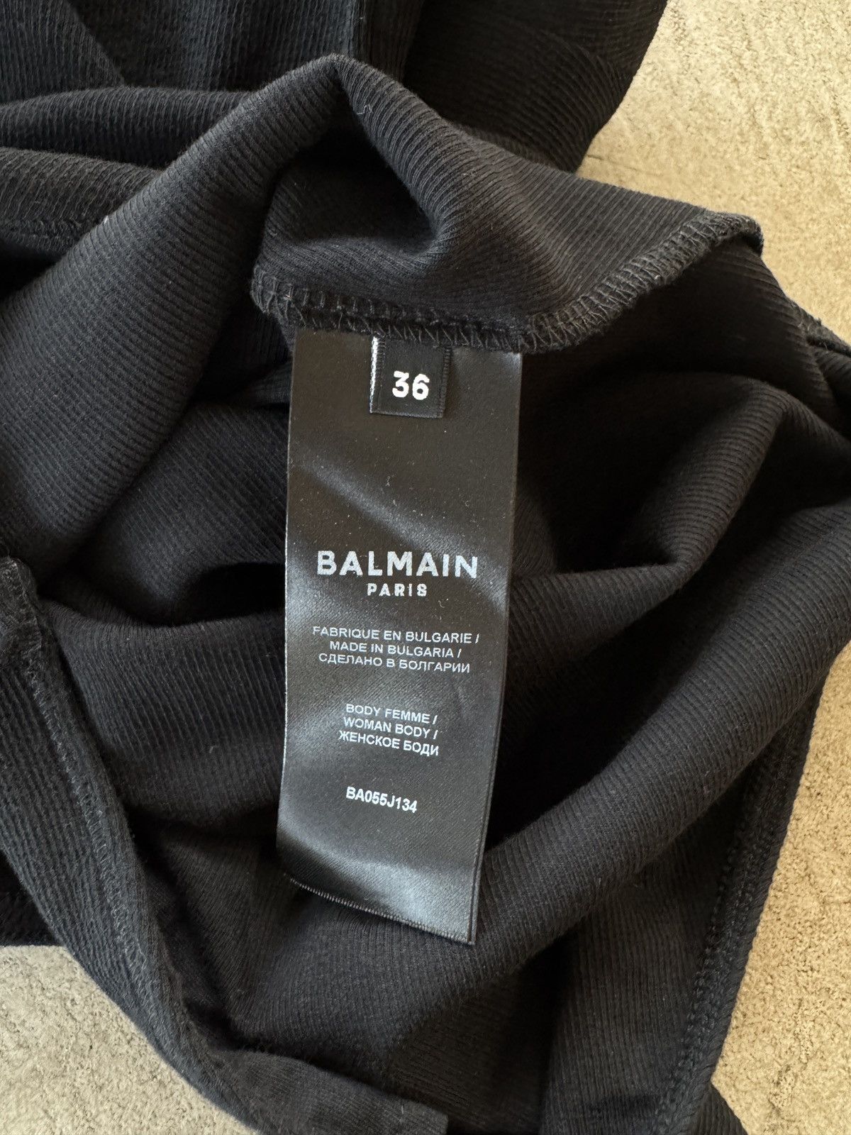 Balmain Balmain Shoulder Pad Bodysuit Size XS / US 0-2 / IT 36-38 - 5 Thumbnail