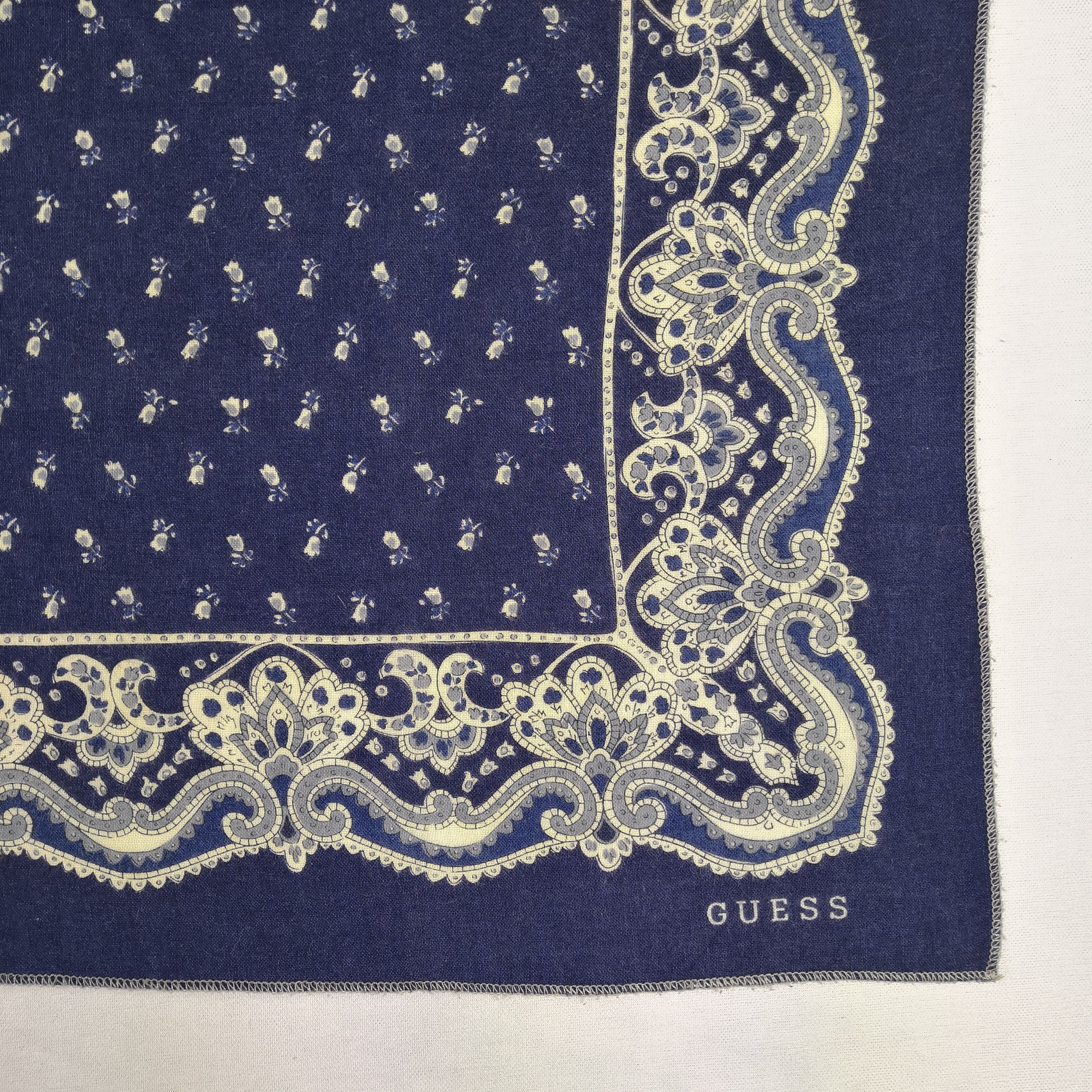 Guess Vintage Guess Bandana Scarf Handkerchief Neckerchief Size ONE SIZE - 3 Thumbnail