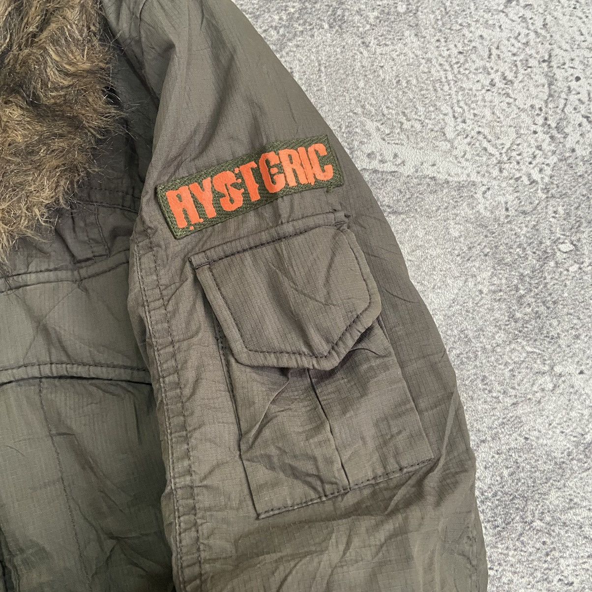 Hysteric Glamour 2000s Hysteric Glamour - Vkei Apocalypse Fur Parka Jacket Size US M / EU 48-50 / 2 - 12 Thumbnail