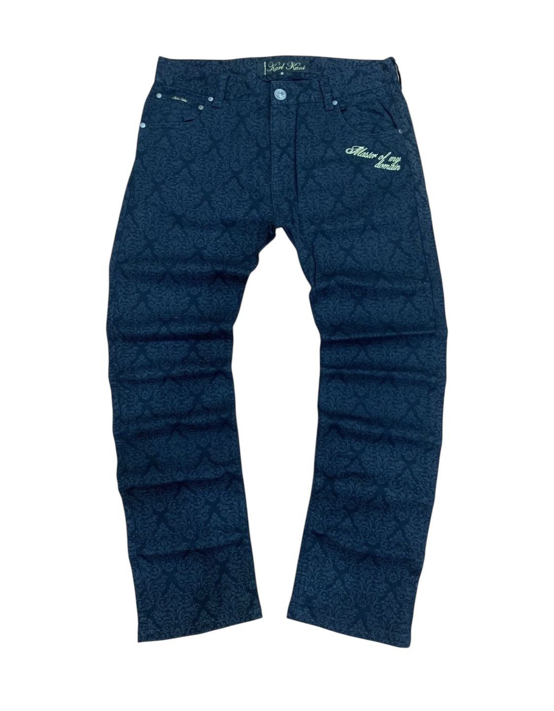 JNCO × Karl Kani × Rap Tees Vtg Karl Kani Denim Jeans Size US 36 / EU 52 - 1 Thumbnail