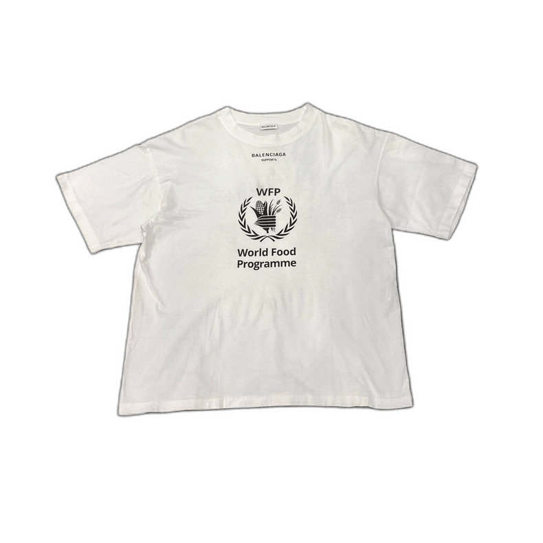 Balenciaga Balenciaga White Short Sleeve T-Shirt Size US XS / EU 42 / 0 - 1 Thumbnail