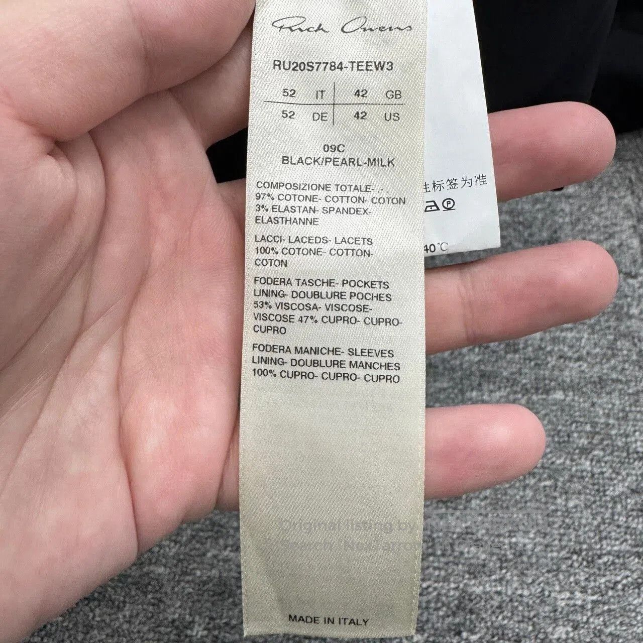 Rick Owens rick owens lace. Size US L / EU 52-54 / 3 - 3 Thumbnail