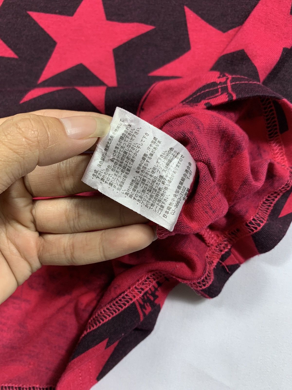 If Six Was Nine JAPANESE PUNK ROCK GRUNGE SKULL STAR LONG SLEVEE Size US M / EU 48-50 / 2 - 6 Thumbnail