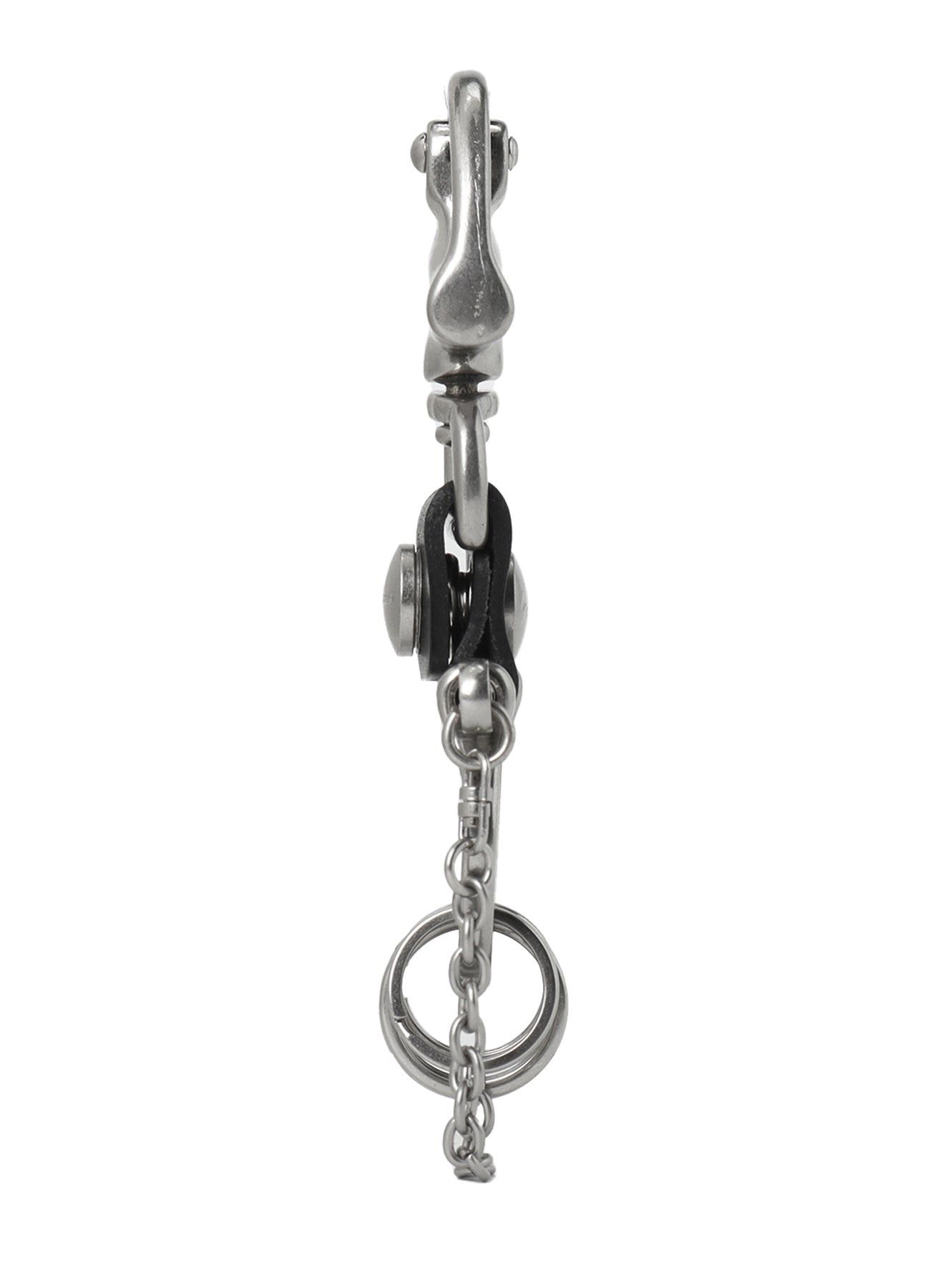 Yohji Yamamoto Yohji Yamamoto - Silver BRASS SIGNATURE CARABINER Size ONE SIZE - 2 Thumbnail