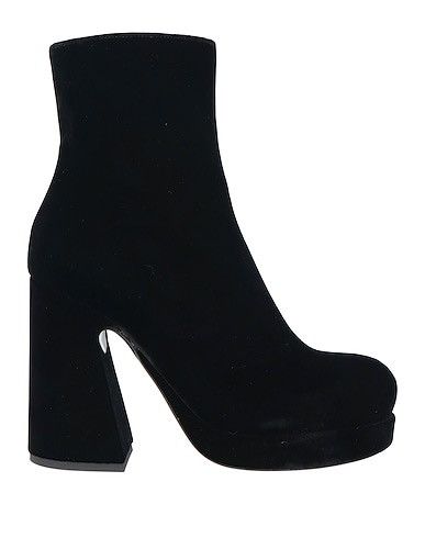 Proenza Schouler PROENZA SCHOULER Forma Platform Ankle Boots - Black Velvet Size US 9.5 / IT 39.5 - 3 Thumbnail