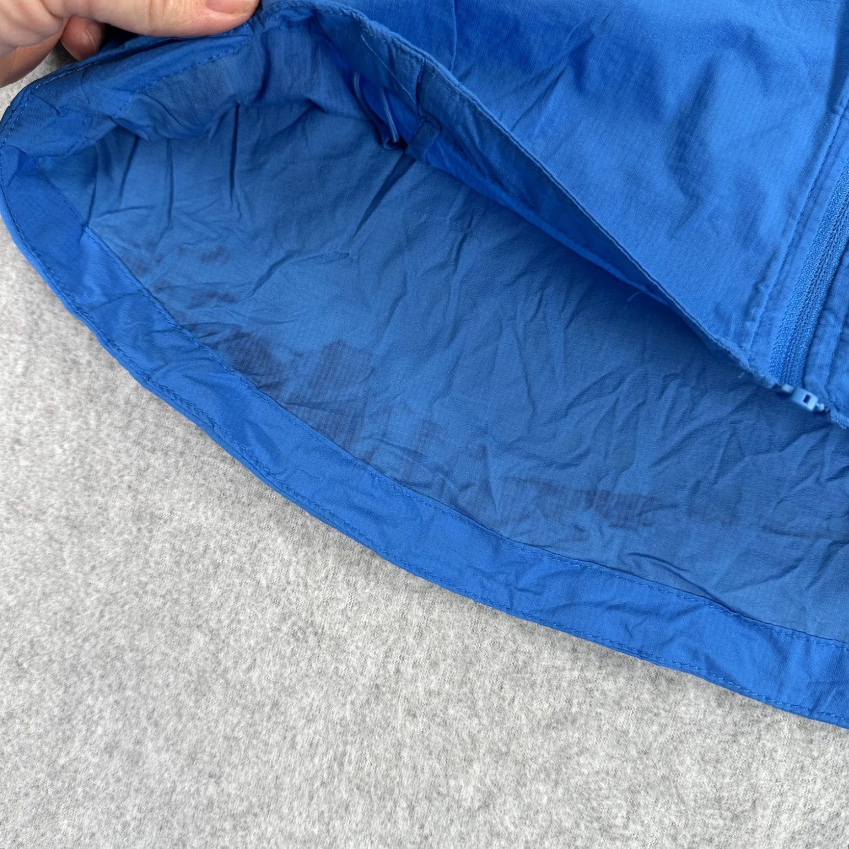 Nike Nike Jacket Womens Small Blue Hooded Full Zip Running Windbreaker Reflective Size S / US 4 / IT 40 - 6 Thumbnail