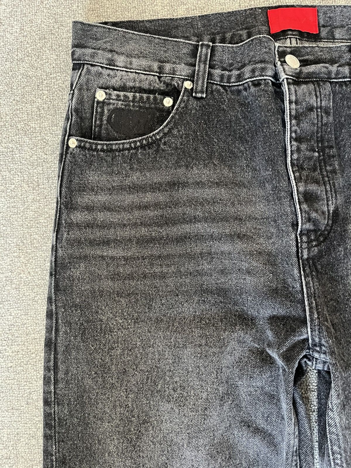 Fugazi Fugazi Black Denim Jeans Size US 32 / EU 48 - 4 Thumbnail