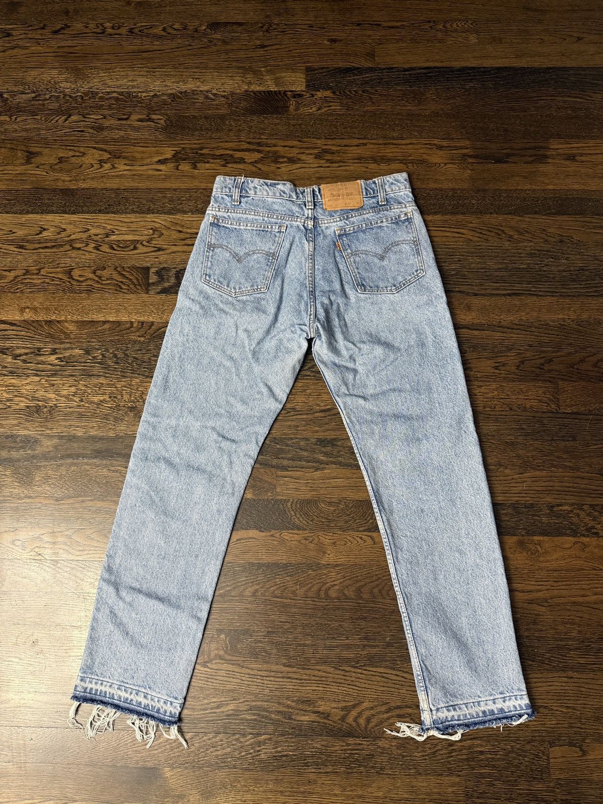 Levi's 90s Levi's 505 Denim Jeans Vintage Orange Tab Size US 32 / EU 48 - 2 Thumbnail
