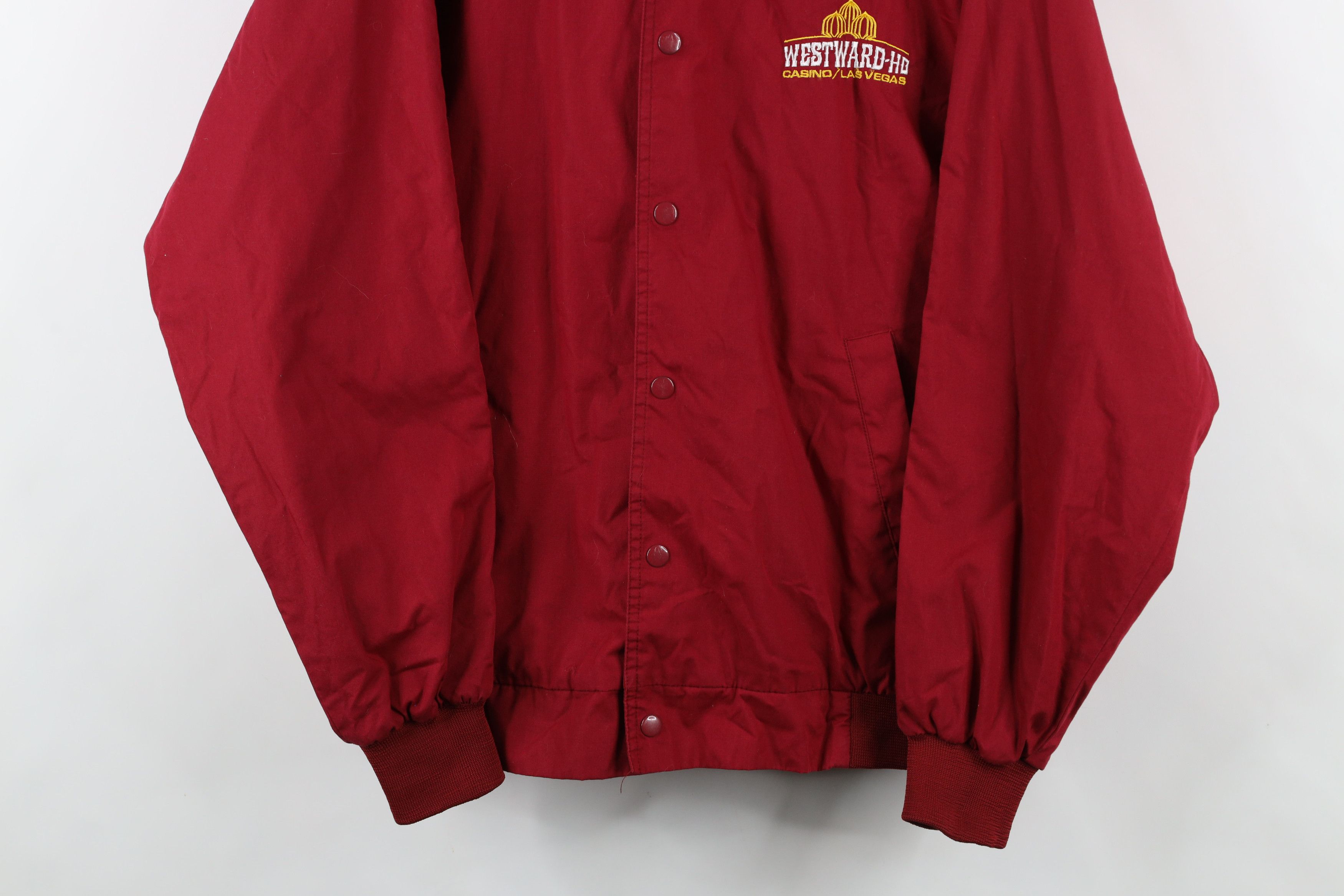 Vintage Vintage 90s Streetwear Westward Las Vegas Bomber Jacket Size US XL / EU 56 / 4 - 3 Thumbnail