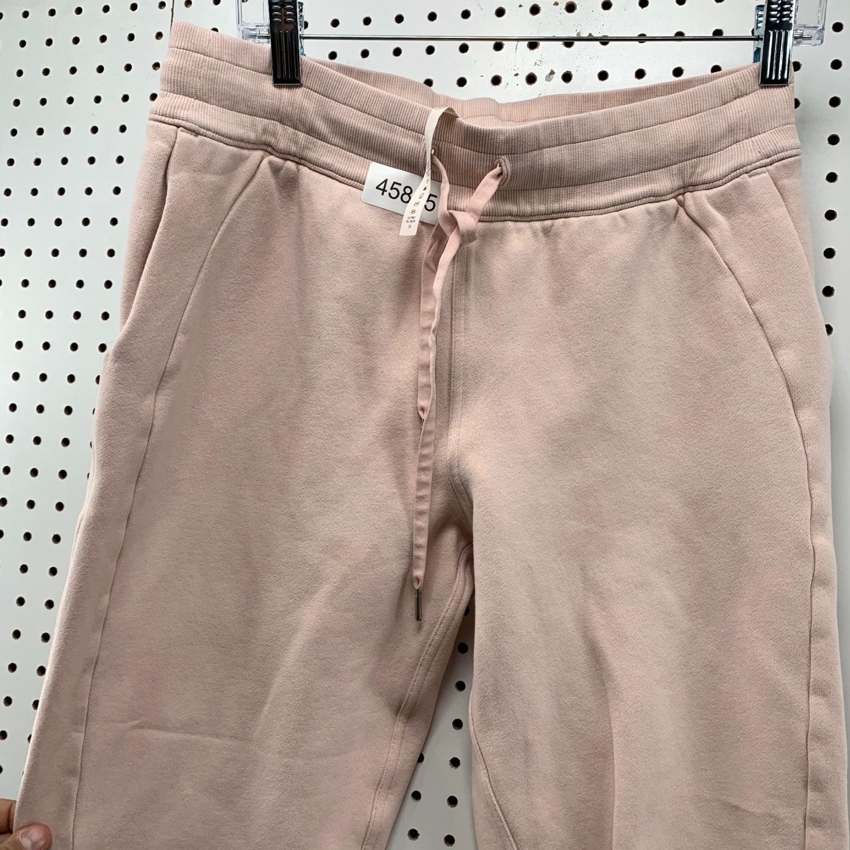 Lululemon Lululemon Sweatpants Womens 10 Pink Drawstring Fleece Scuba Joggers 32x26 Size 32" / US 10 / IT 46 - 6 Thumbnail