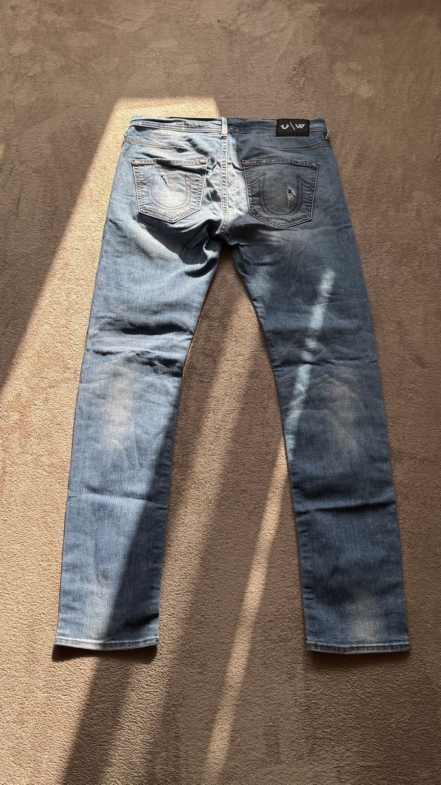 Hysteric Glamour True Religion WestBrook Ripped Washed Distressed Jeans amiri Size US 32 / EU 48 - 3 Thumbnail