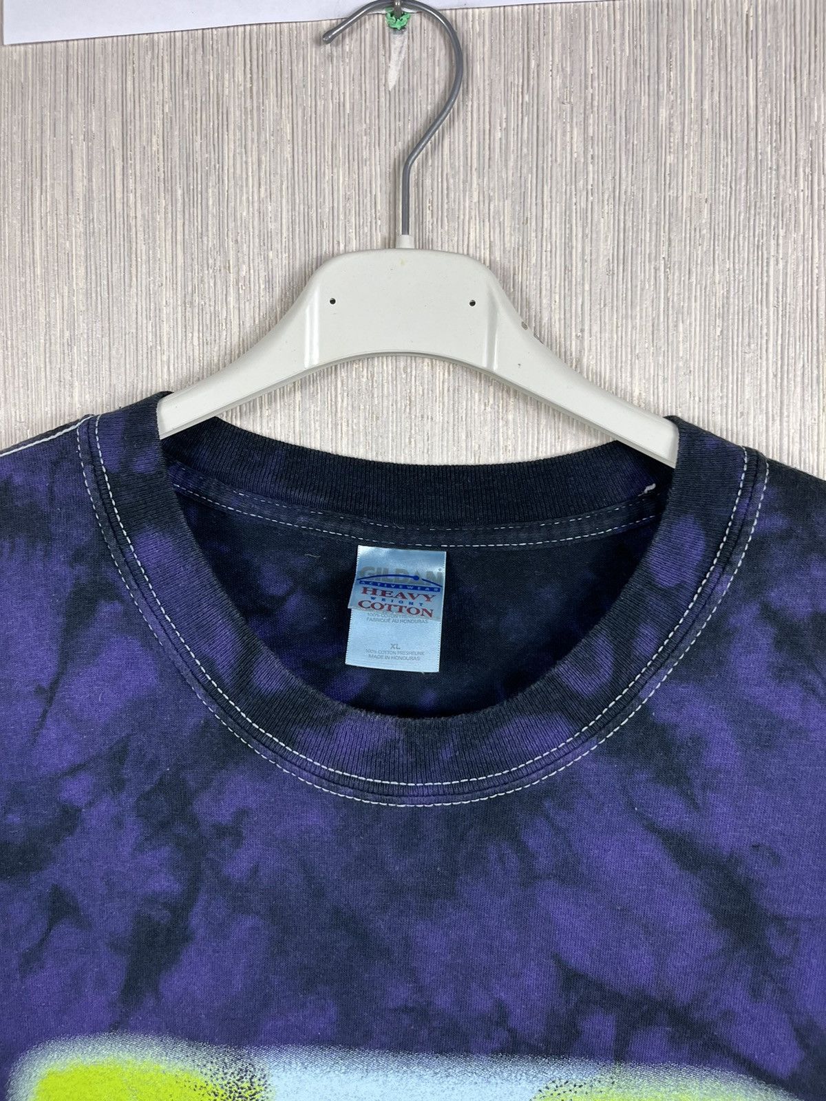 Band Tees × Vintage Vintage Deep Purple tie dye sleeping man artist wave trees Size US XL / EU 56 / 4 - 14 Thumbnail