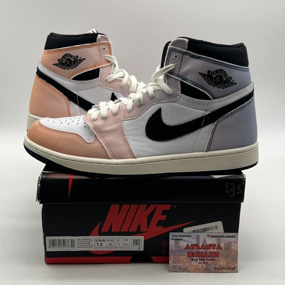 Jordan Brand Air Jordan 1 high skyline Size US 12 / EU 45 - 1 Thumbnail