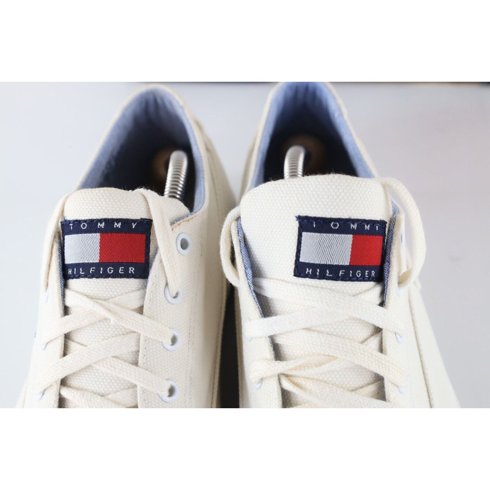 Tommy Hilfiger × Vintage Deadstock Vintage 90s Tommy Hilfiger Canvas Shoes Size US 11 / EU 44 - 4 Thumbnail