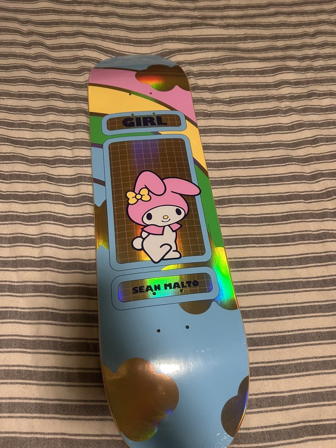 希少　Girl skate board spike jonze nirvana Girl Spike Jonze Nirvana Photo Black/White 8.5 Skateboard Deck